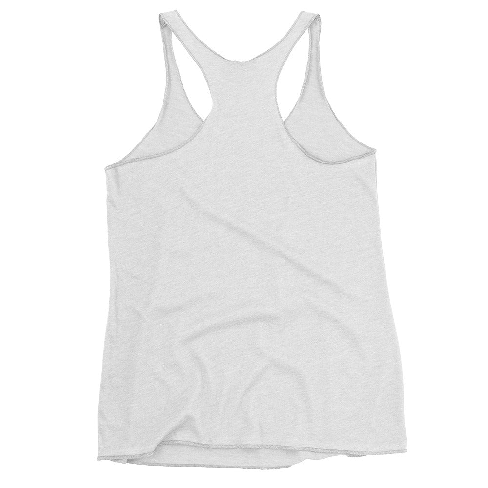 SPEAK & LOVE YOURSELF, CALMNESS DESIGNS, Creative Designer's, Women's Racerback Tank