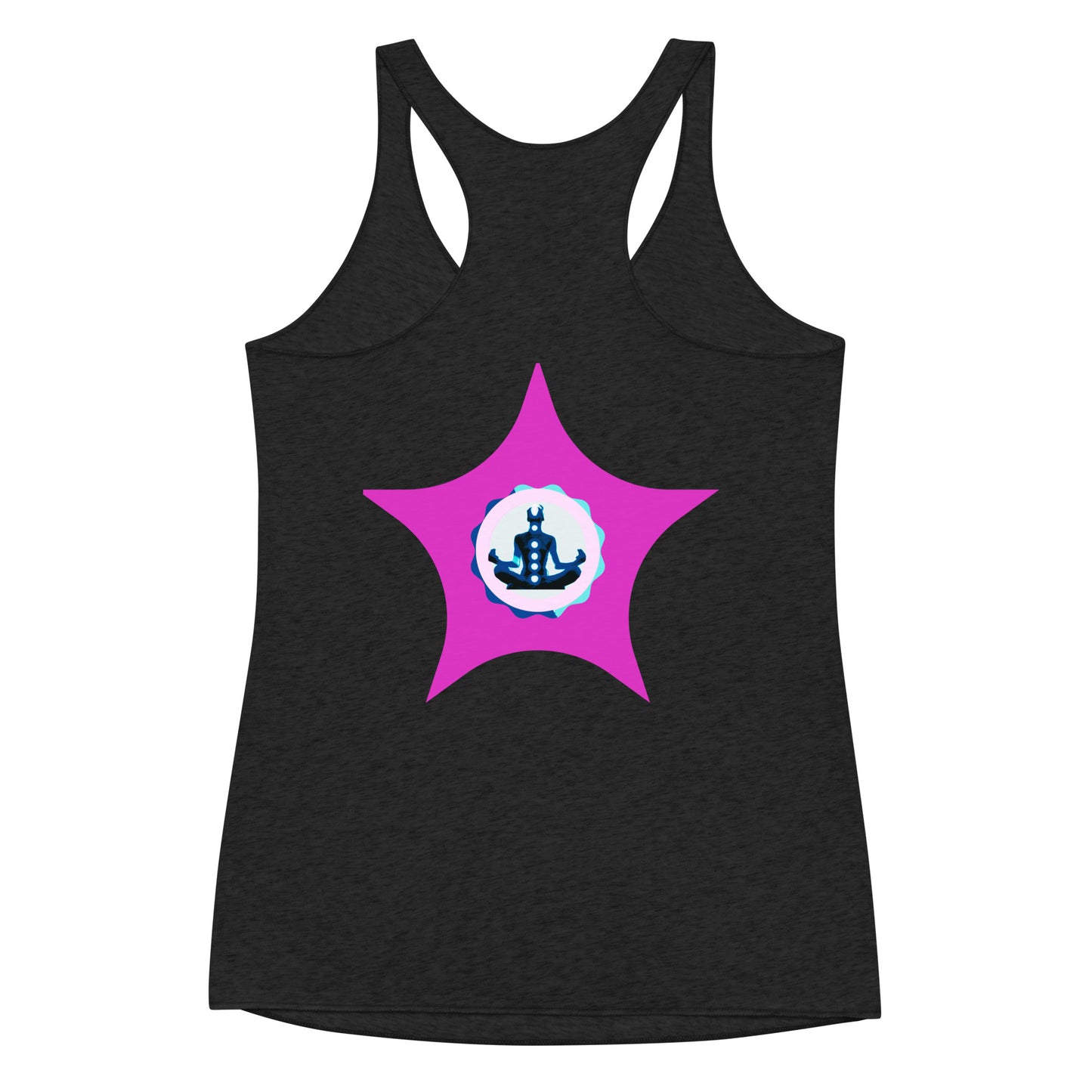 Gold Flower Plant With Butterfly, CALMNESS DESIGNS, Creative Designer's, Women's Racerback Tank