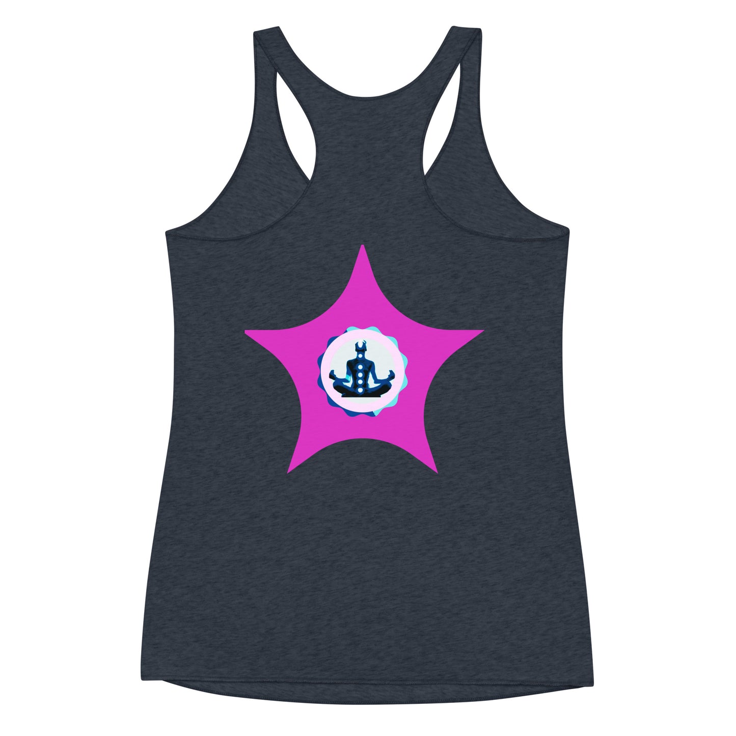 Gold Flower Plant With Butterfly, CALMNESS DESIGNS, Creative Designer's, Women's Racerback Tank
