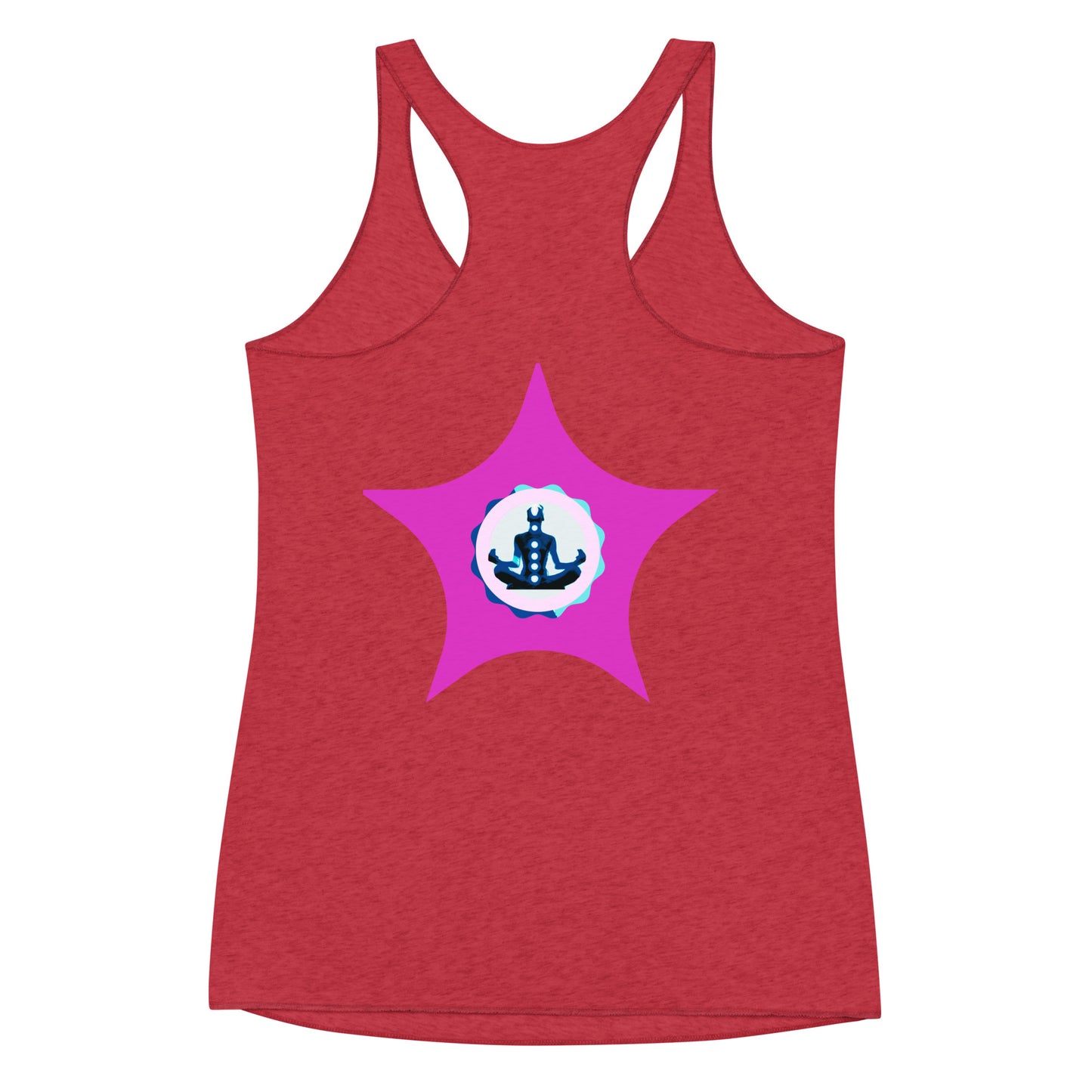 Gold Flower Plant With Butterfly, CALMNESS DESIGNS, Creative Designer's, Women's Racerback Tank