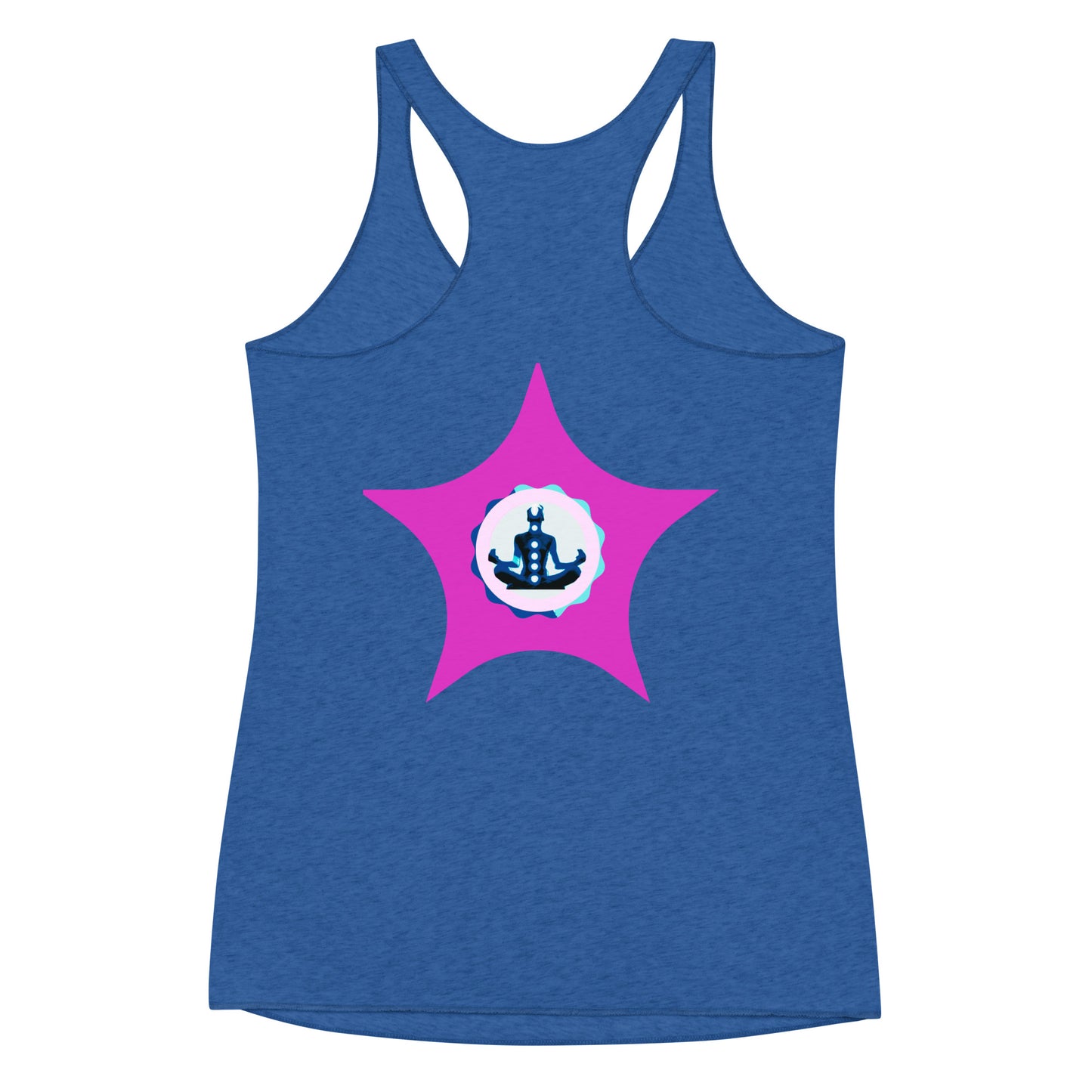 Gold Flower Plant With Butterfly, CALMNESS DESIGNS, Creative Designer's, Women's Racerback Tank