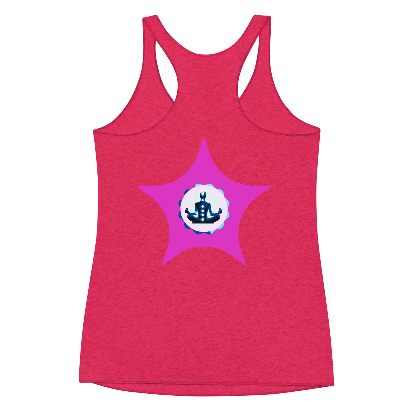 Gold Flower Plant With Butterfly, CALMNESS DESIGNS, Creative Designer's, Women's Racerback Tank
