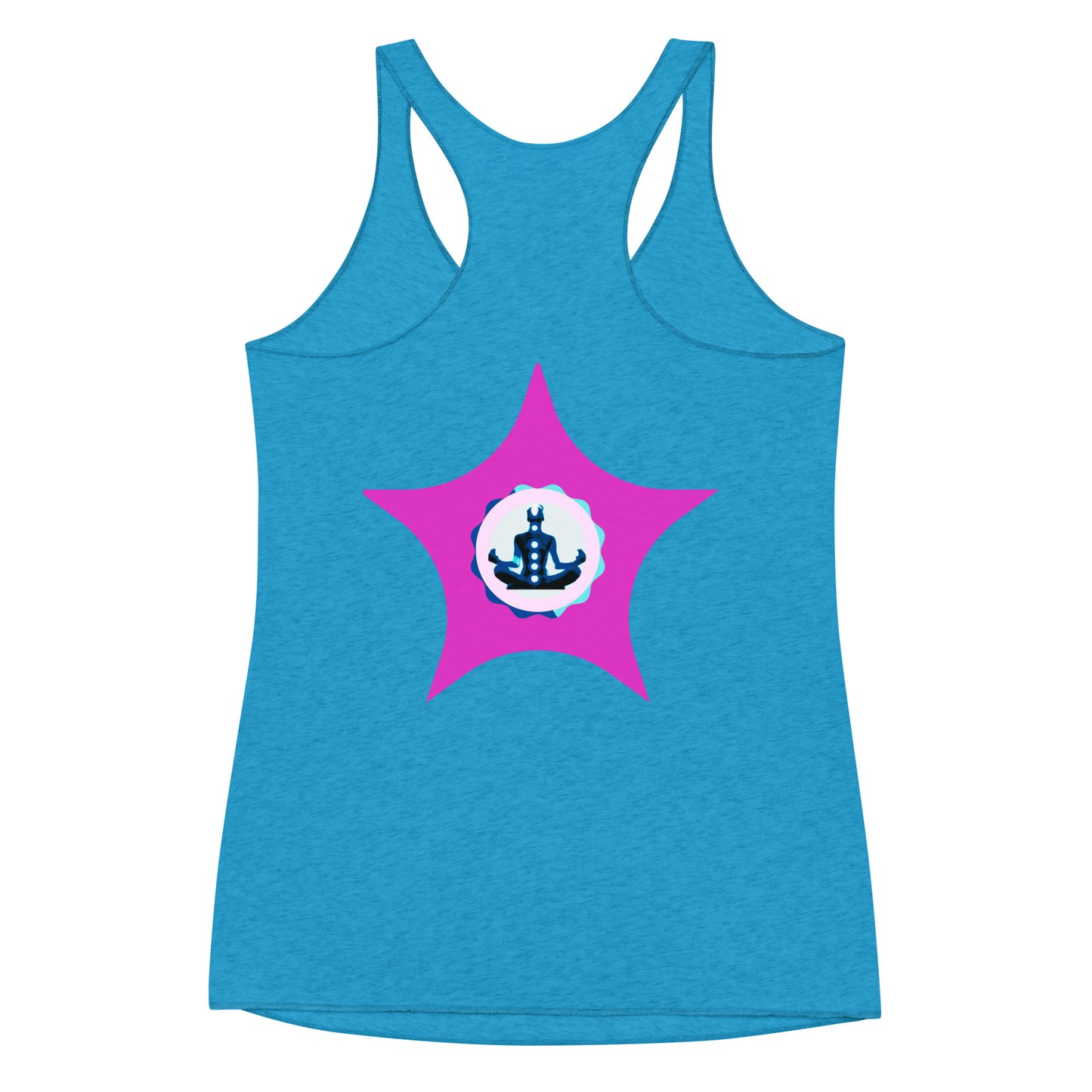 Gold Flower Plant With Butterfly, CALMNESS DESIGNS, Creative Designer's, Women's Racerback Tank