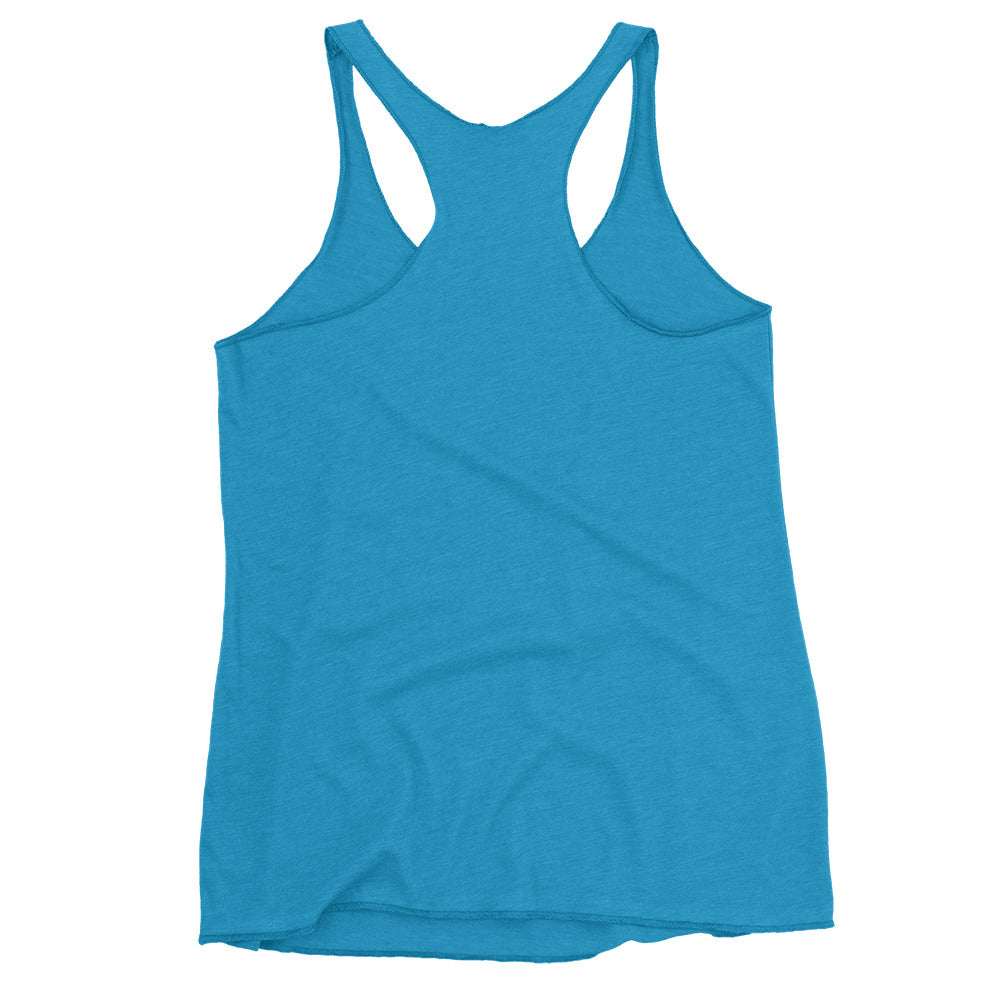 SPEAK & LOVE YOURSELF, CALMNESS DESIGNS, Creative Designer's, Women's Racerback Tank
