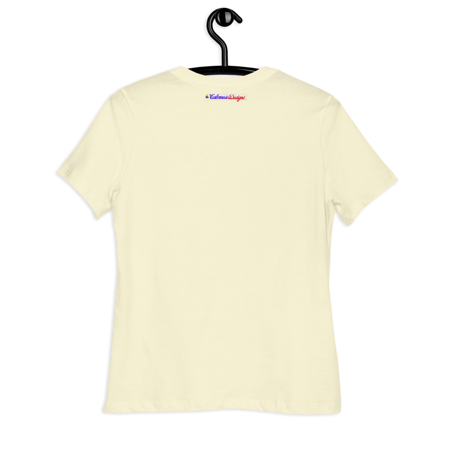 Yoga Meditation, Lotus Pose, Stars, CALMNESS DESIGNS, Creative Designer's, Women's Relaxed T-Shirt
