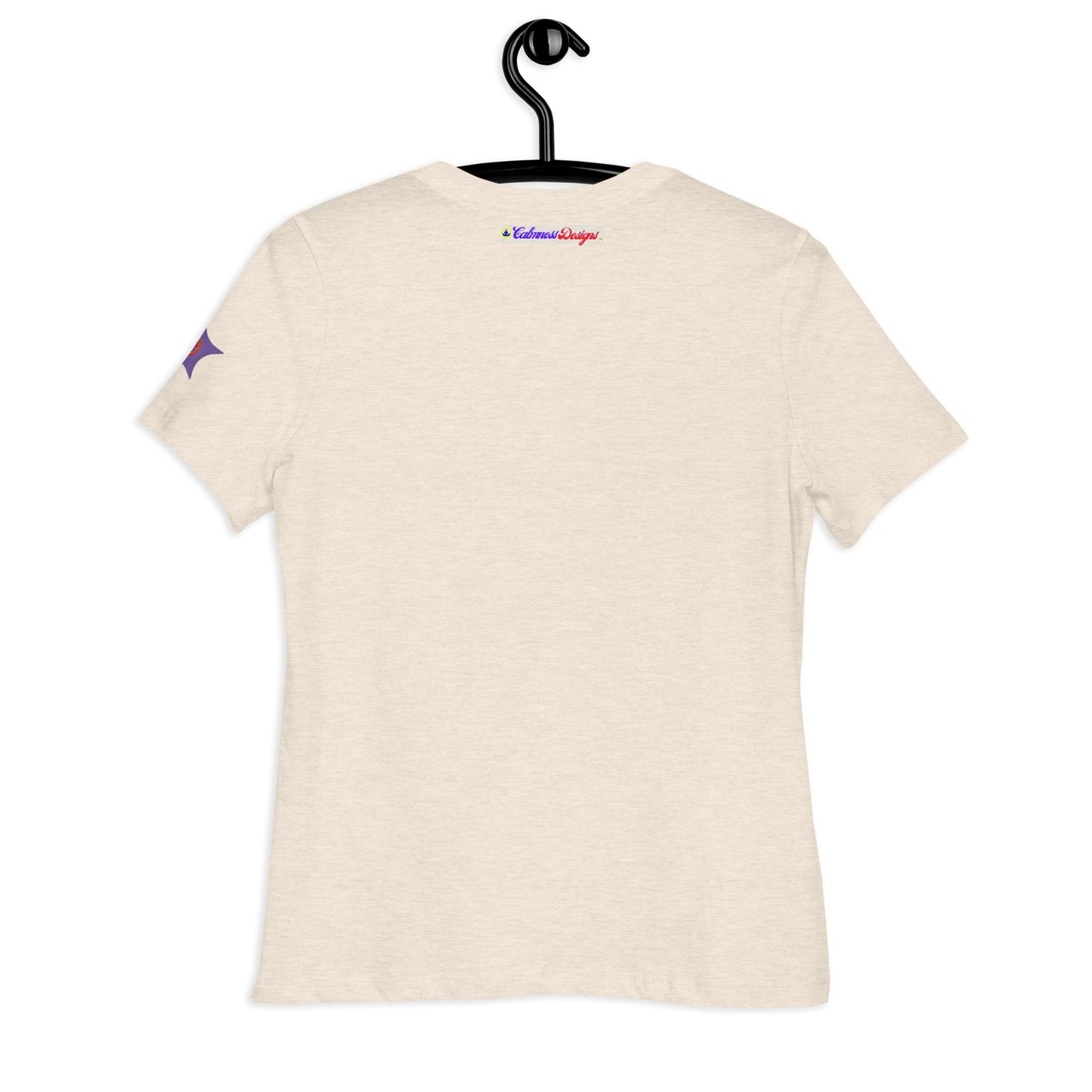 GOLDEN EAGLE, GOLDEN STAR BORDER, CALMNESS DESIGNS, Creative Designer's, Women's Relaxed T-Shirt