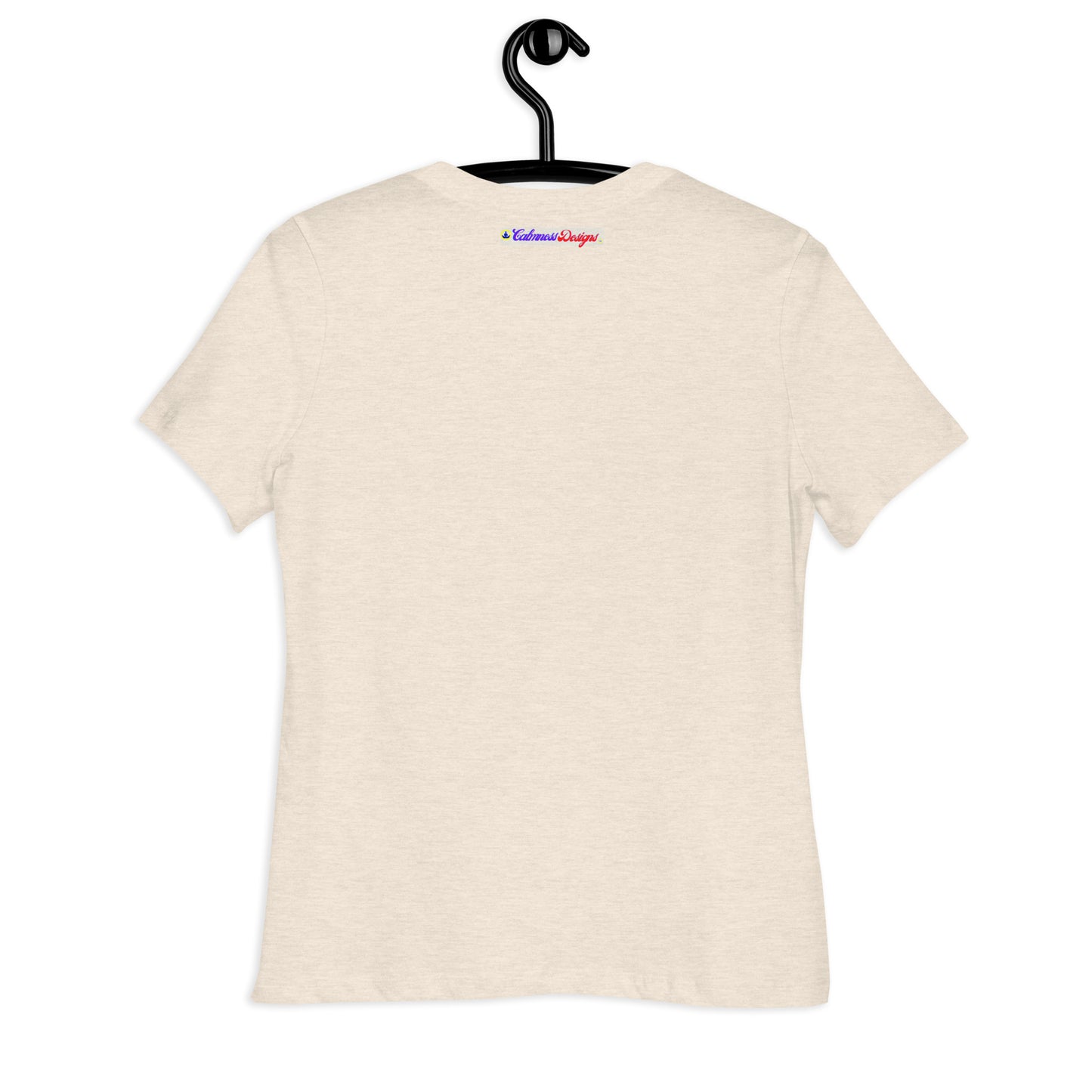 OUR ACTIONS BUILD OUR WORLD, Hand-Fist, CALMNESS DESIGNS, Creative Designer's, Women's Relaxed T-Shirt