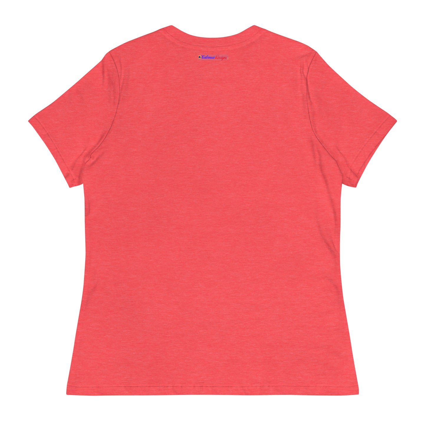 Heart of COFFEE Beans are Spinning on the Table, Designer's Styles, Creative Designs Creative, Genuine, Authentic, Calmness Designs, Great For Gifts, Design printed on all Apparels, Accessories, Homeware's. Women's Relaxed T-Shirt