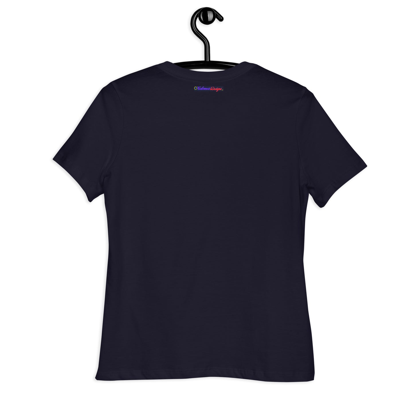 Spit Inna Di Sky, It Fall Inna Yuh Eye, Little Child With Umbrella in Raincoat, Cloud Rainy Calmness Designs, Women's Relaxed T-Shirt