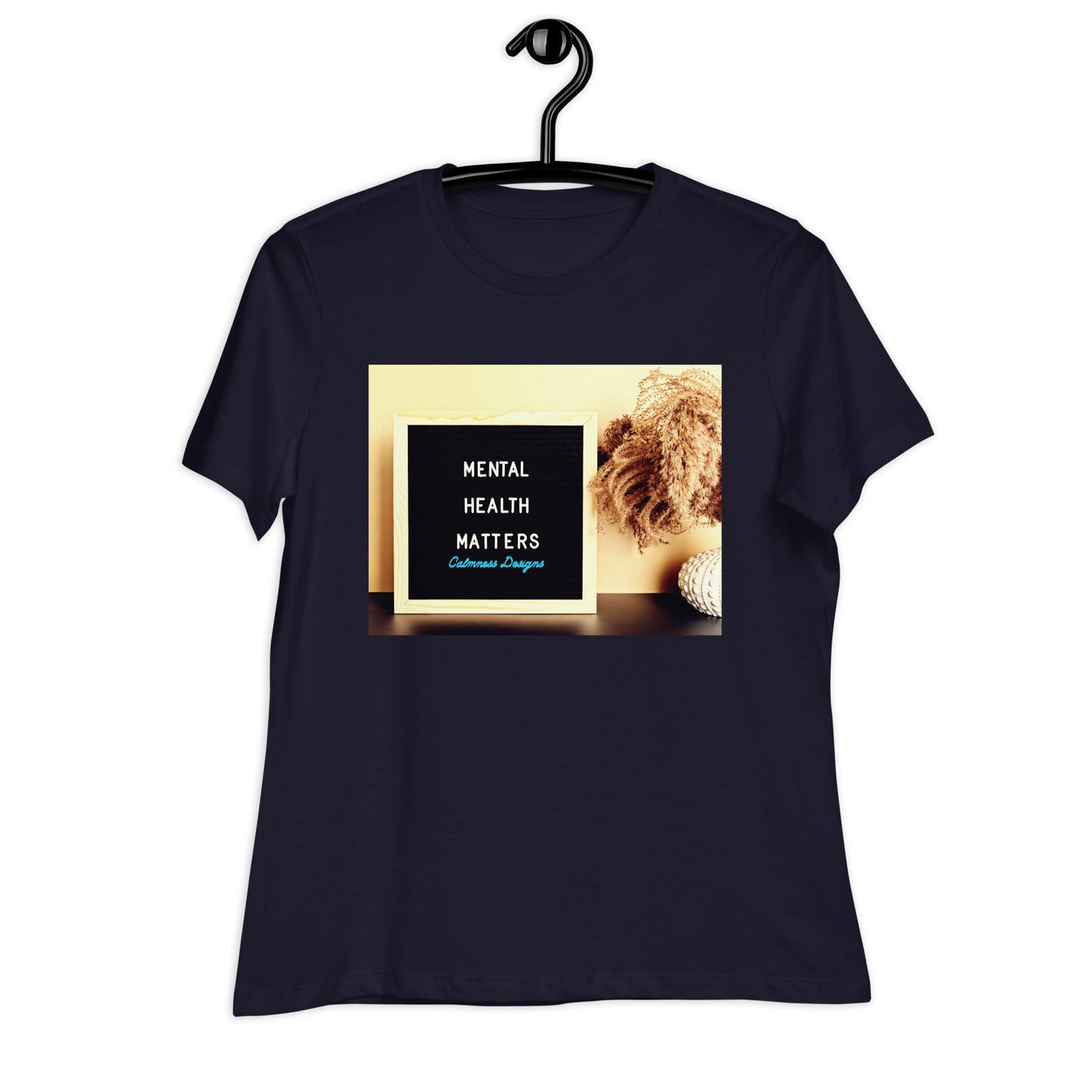 Do it Now Sometimes Later Becomes Never, Calmness Designs, Women's Relaxed T-Shirt