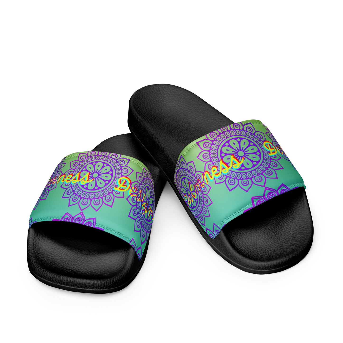 Luxury Mandala Designs, CALMNESS DESIGNS, Creative Designer's, Women's slides