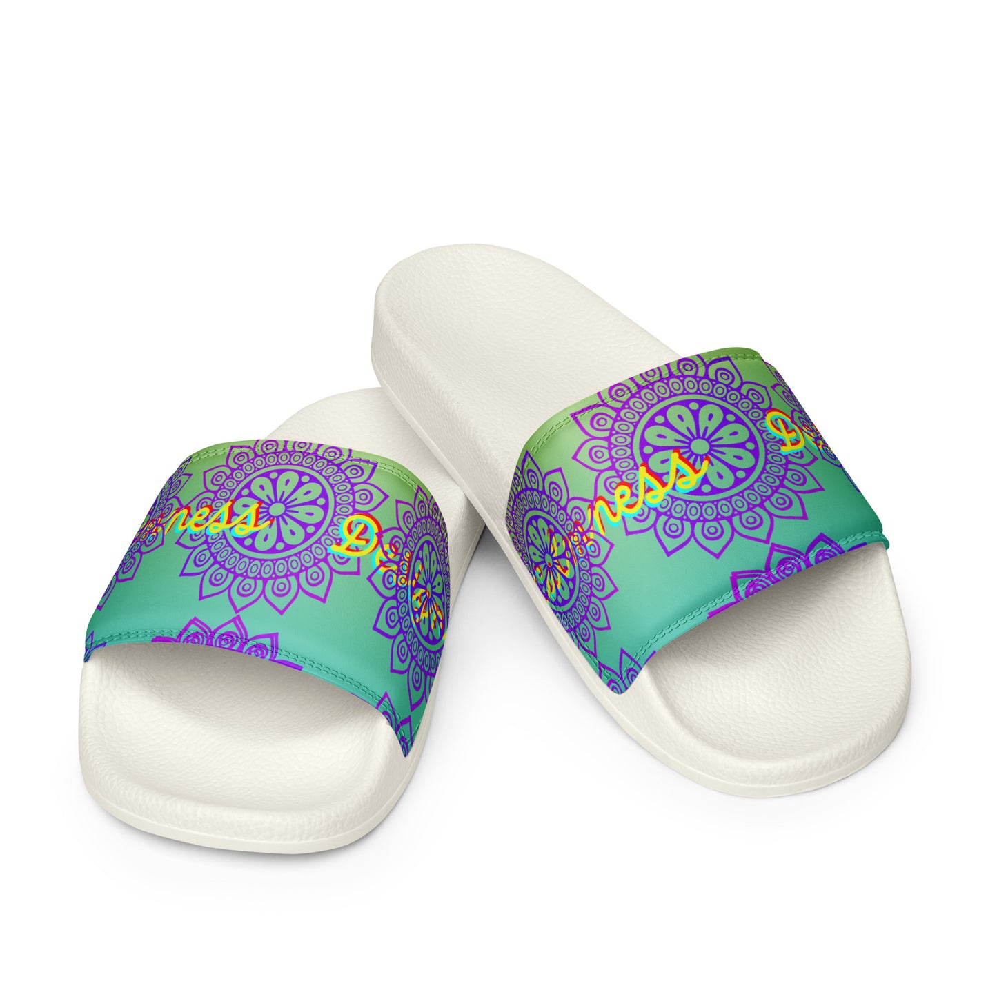 Luxury Mandala Designs, CALMNESS DESIGNS, Creative Designer's, Women's slides