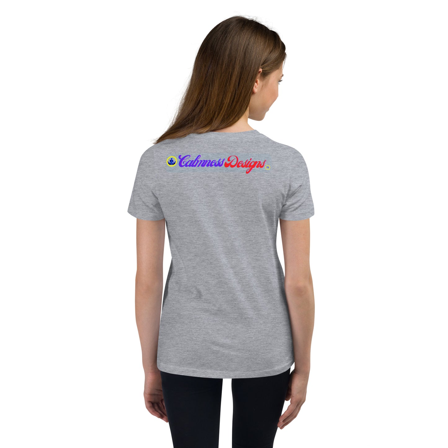 YOU ARE LOVED, Calmness Designs, Youth Short Sleeve T-Shirt