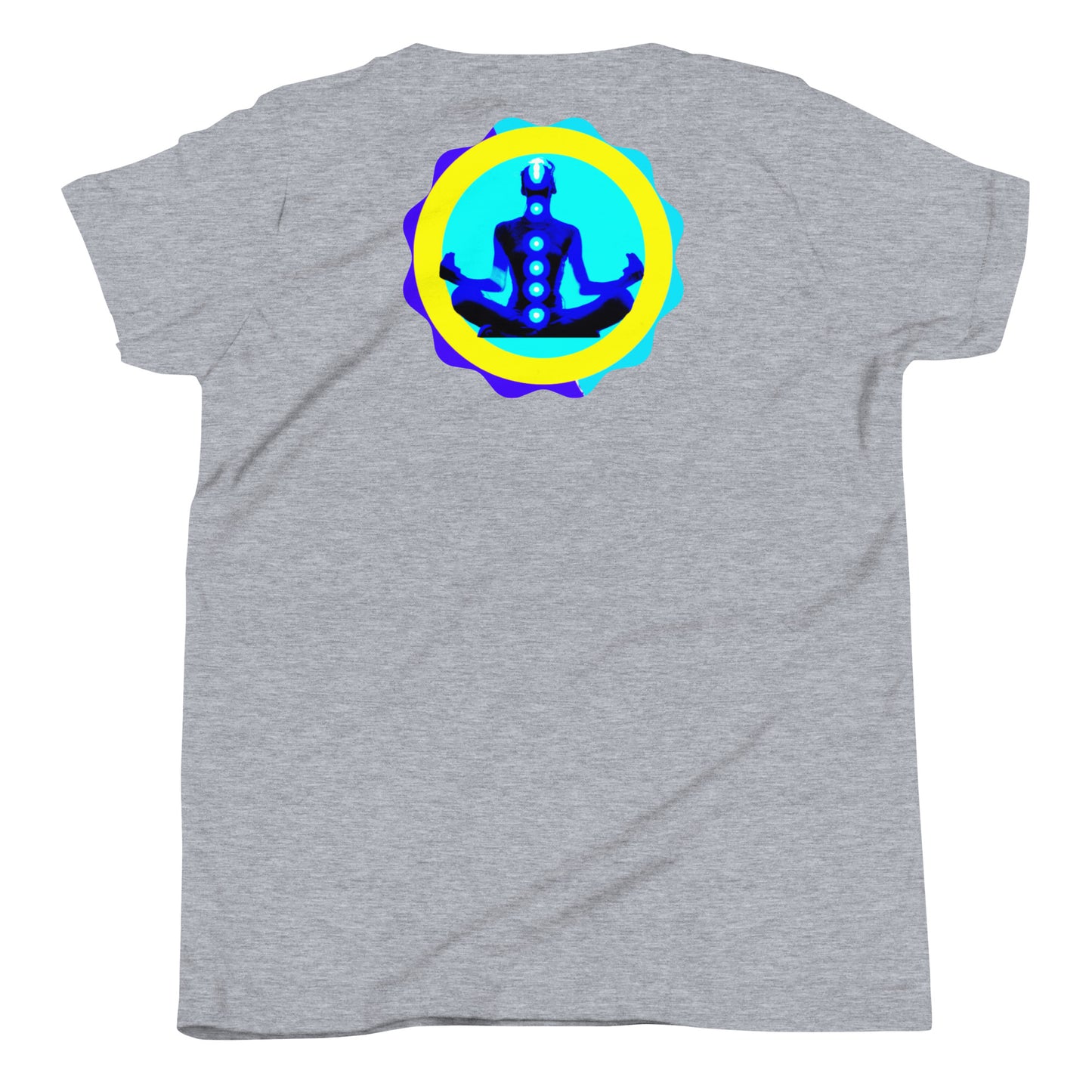Asian Kid Jumping and Skate-Board, CALMNESS DESIGNS, Creative Designer's, Youth Short Sleeve T-Shirt