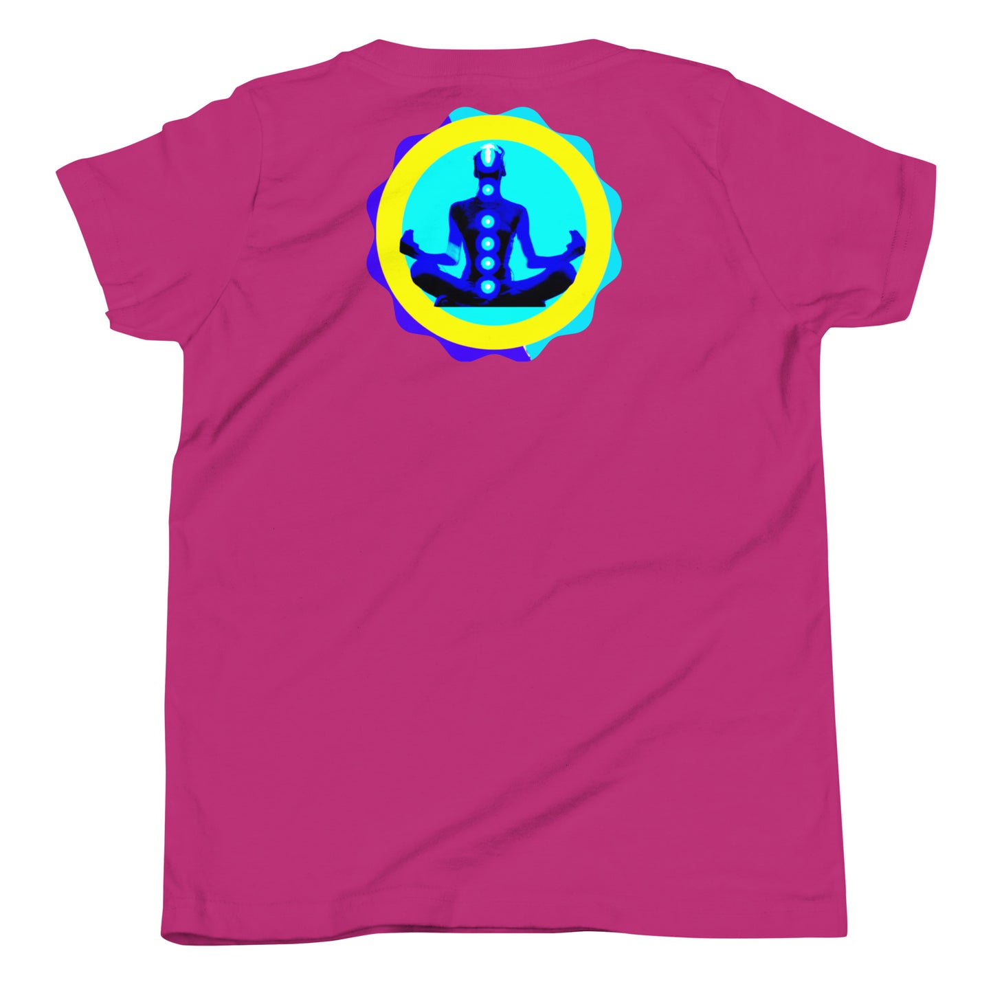 Asian Kid Jumping and Skate-Board, CALMNESS DESIGNS, Creative Designer's, Youth Short Sleeve T-Shirt