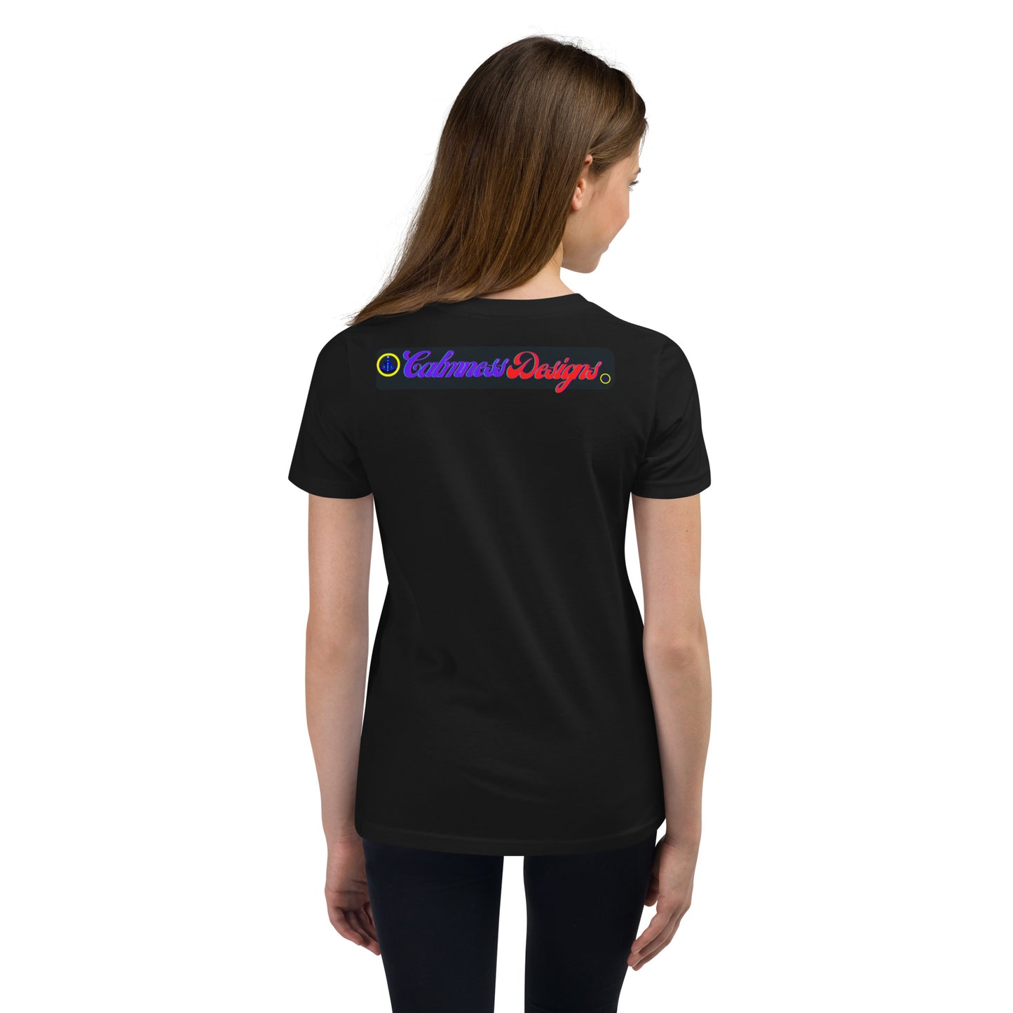 YOU ARE LOVED, Calmness Designs, Youth Short Sleeve T-Shirt
