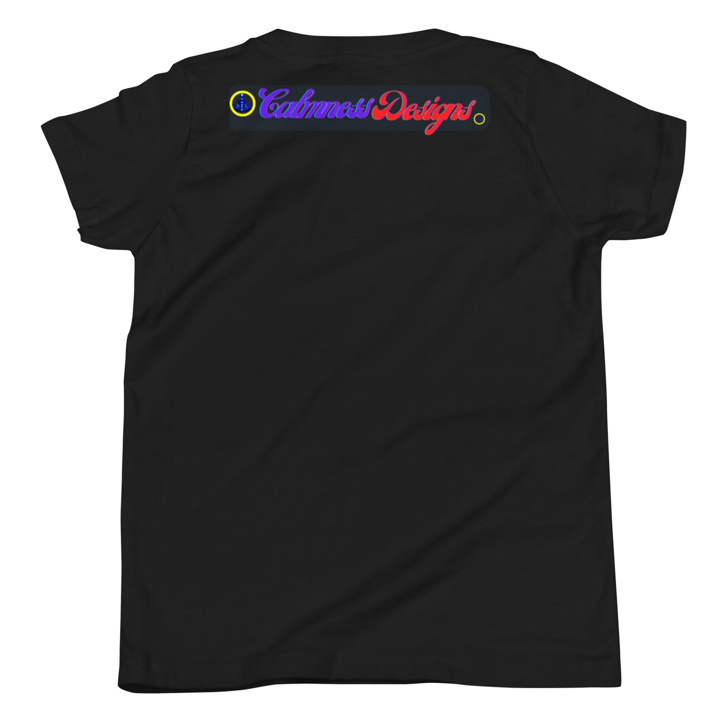 GOLD Wreath, GOLD-MEDAL, WINNER, #1 (C D), CALMNESS DESIGNS, Creative Designer's, Youth Short Sleeve T-Shirt