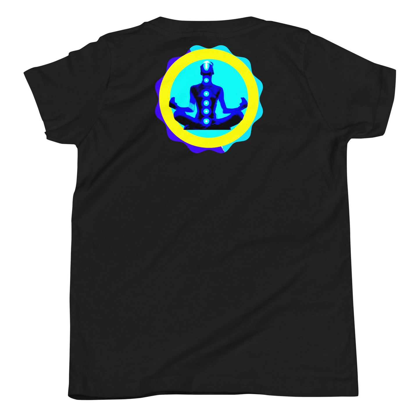 Asian Kid Jumping and Skate-Board, CALMNESS DESIGNS, Creative Designer's, Youth Short Sleeve T-Shirt