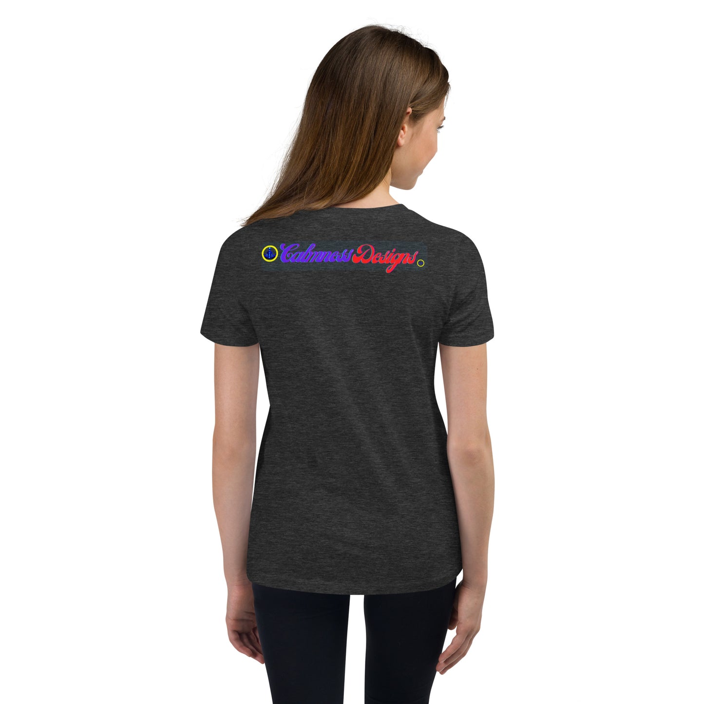 YOU ARE LOVED, Calmness Designs, Youth Short Sleeve T-Shirt