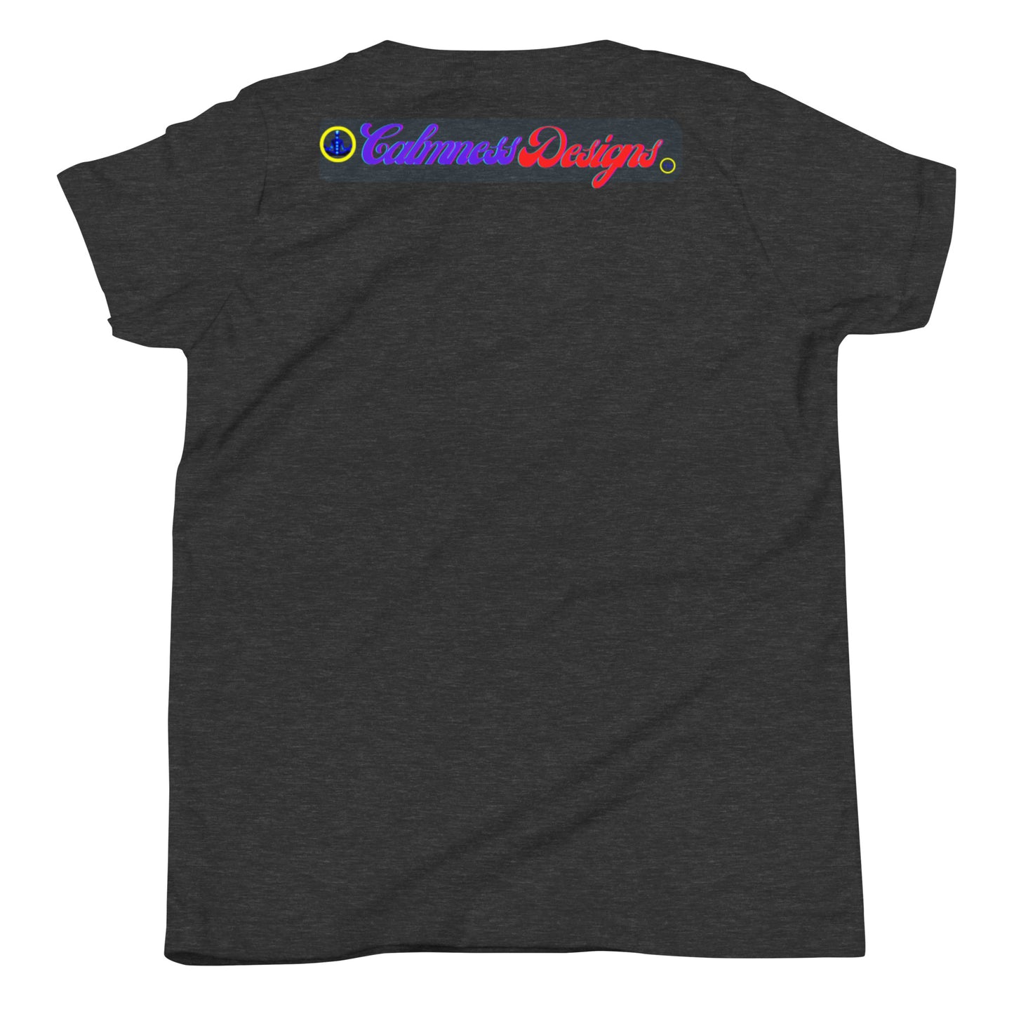 GOLD Wreath, GOLD-MEDAL, WINNER, #1 (C D), CALMNESS DESIGNS, Creative Designer's, Youth Short Sleeve T-Shirt