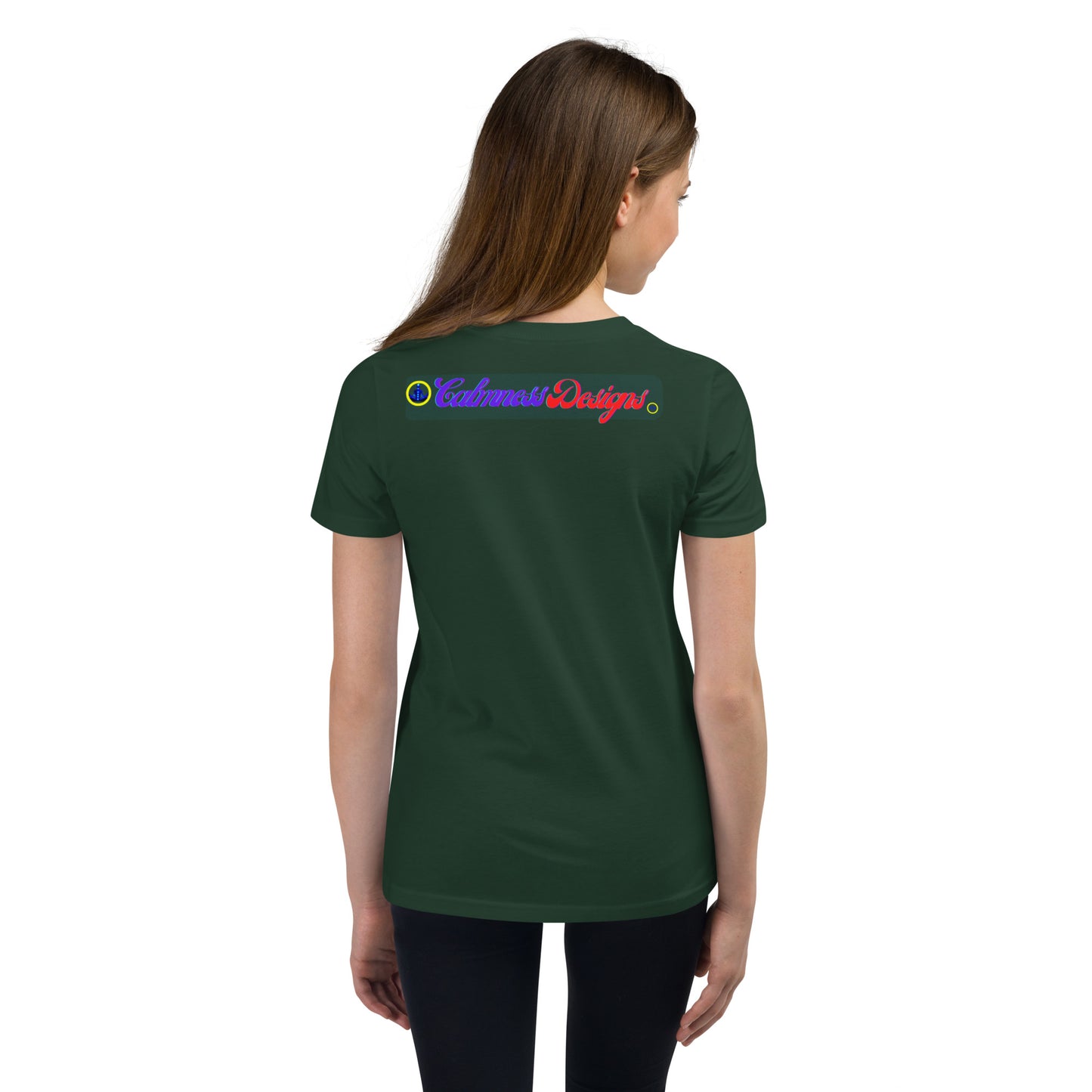 YOU ARE LOVED, Calmness Designs, Youth Short Sleeve T-Shirt