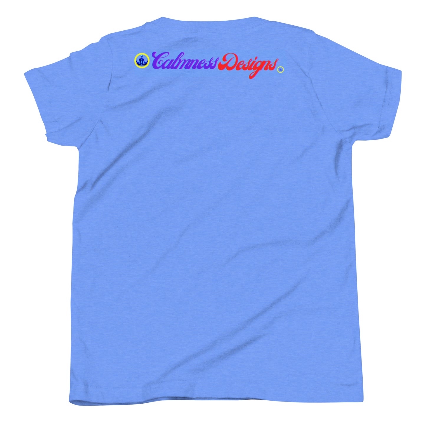 GOLD Wreath, GOLD-MEDAL, WINNER, #1 (C D), CALMNESS DESIGNS, Creative Designer's, Youth Short Sleeve T-Shirt