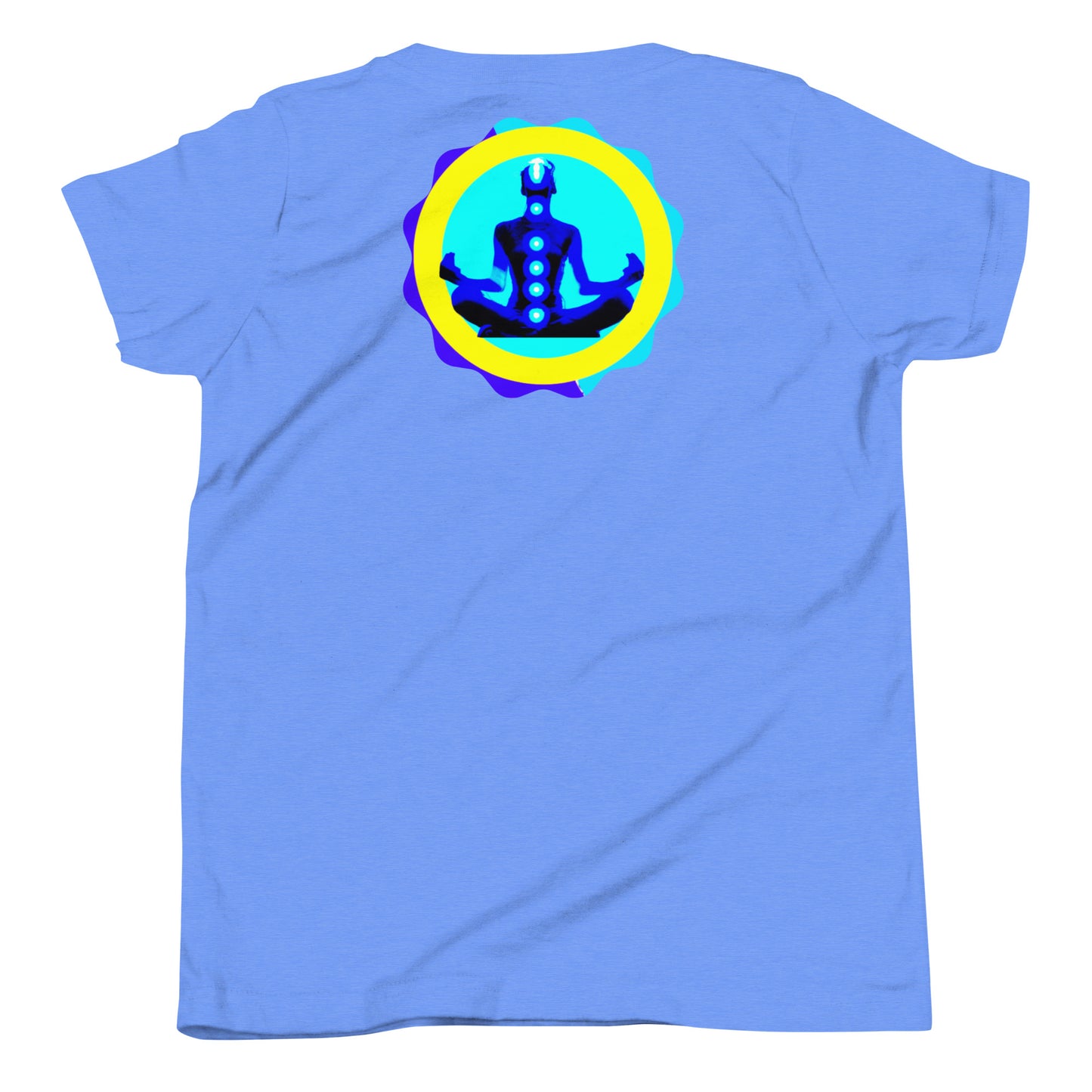 Asian Kid Jumping and Skate-Board, CALMNESS DESIGNS, Creative Designer's, Youth Short Sleeve T-Shirt