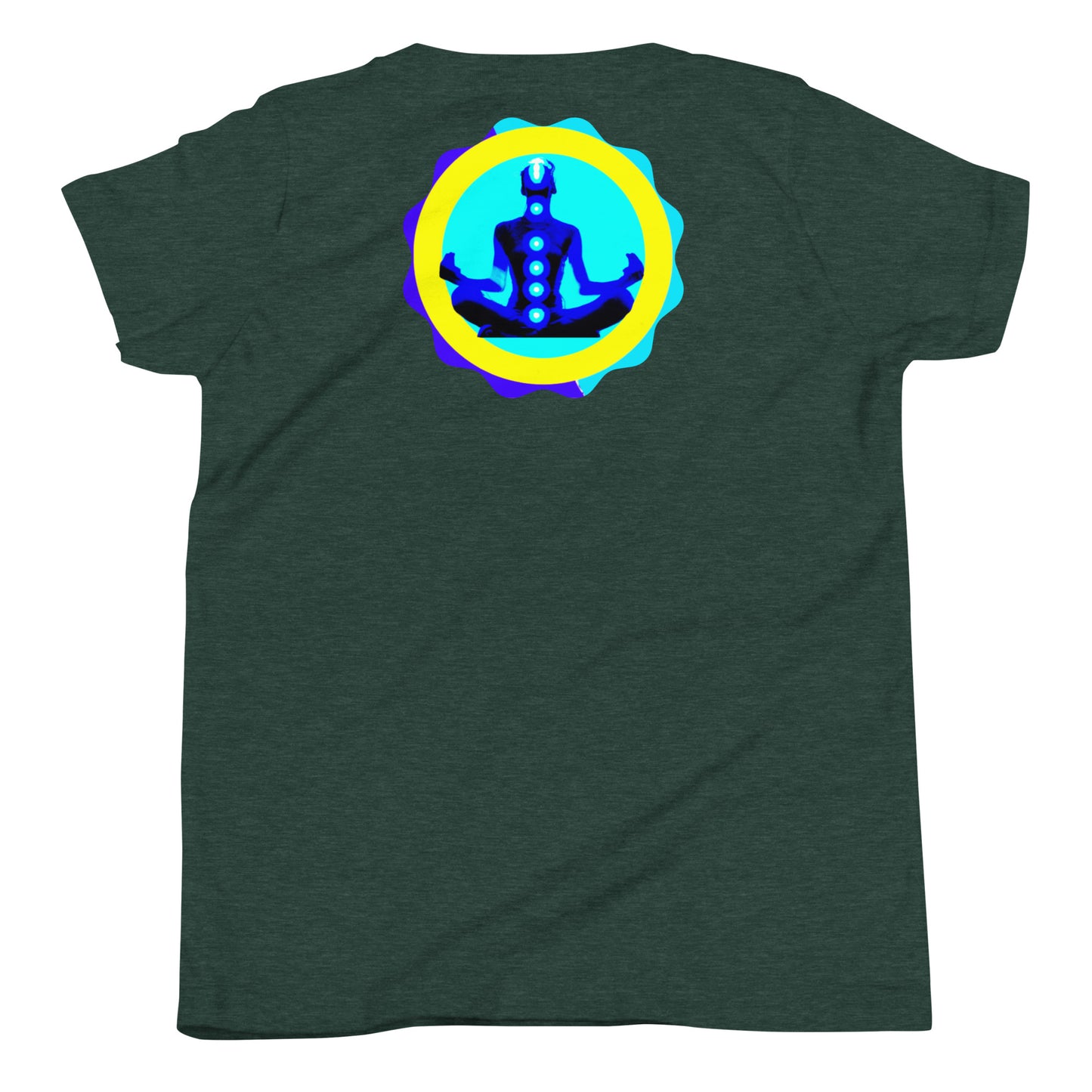 Asian Kid Jumping and Skate-Board, CALMNESS DESIGNS, Creative Designer's, Youth Short Sleeve T-Shirt