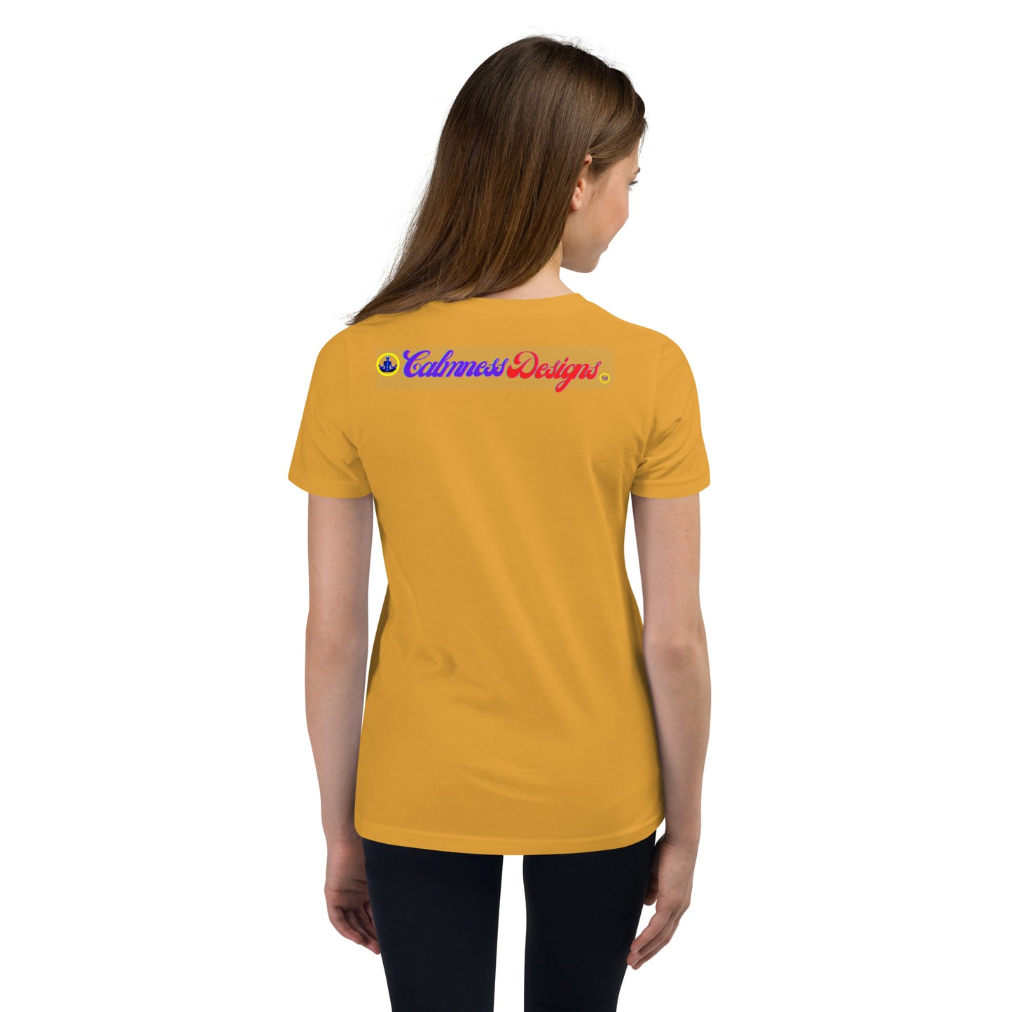 YOU ARE LOVED, Calmness Designs, Youth Short Sleeve T-Shirt