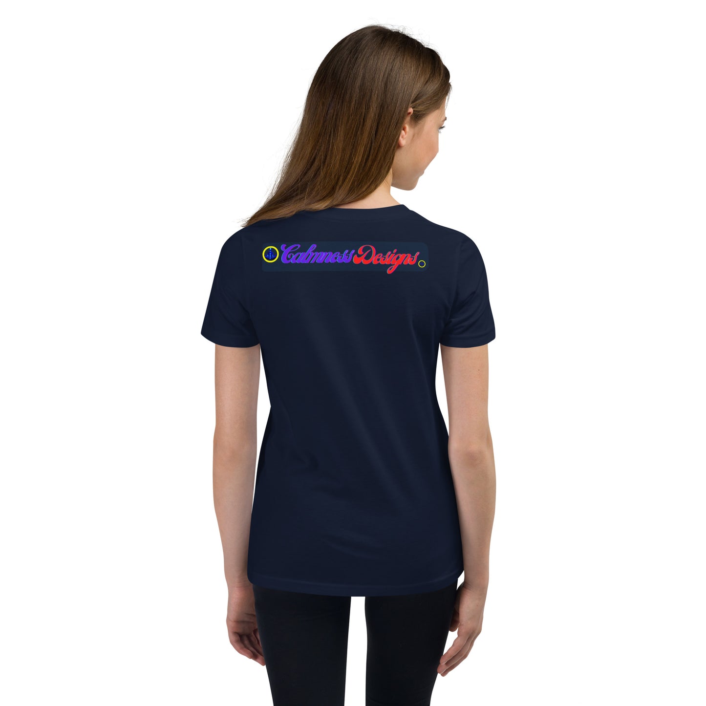YOU ARE LOVED, Calmness Designs, Youth Short Sleeve T-Shirt