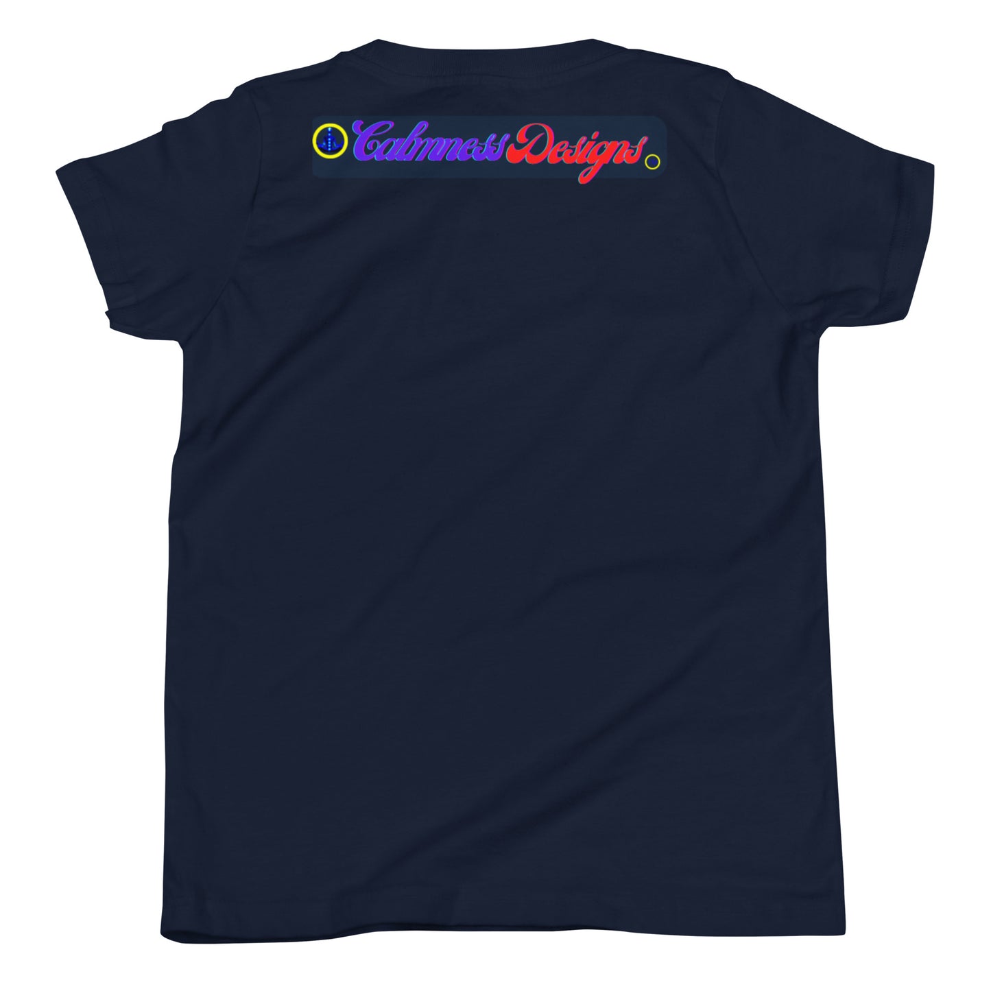 GOLD Wreath, GOLD-MEDAL, WINNER, #1 (C D), CALMNESS DESIGNS, Creative Designer's, Youth Short Sleeve T-Shirt