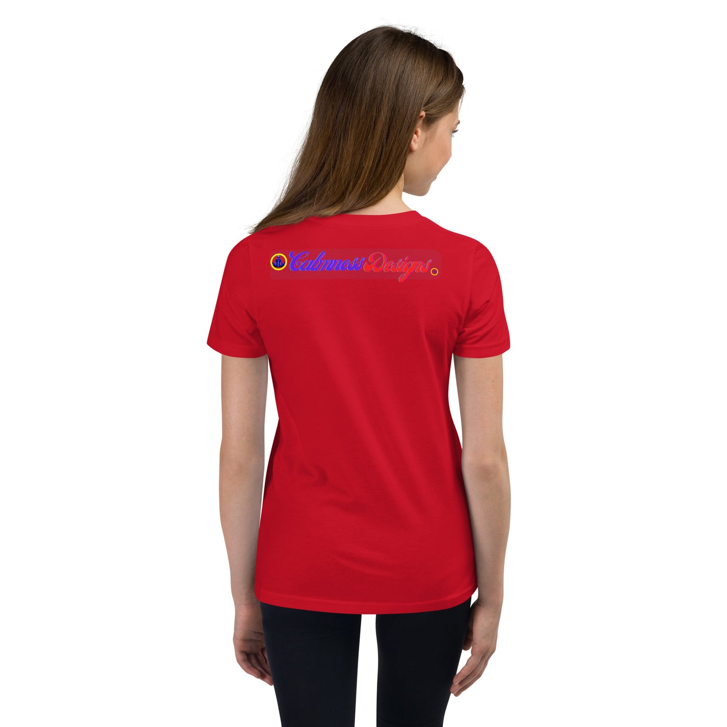 YOU ARE LOVED, Calmness Designs, Youth Short Sleeve T-Shirt