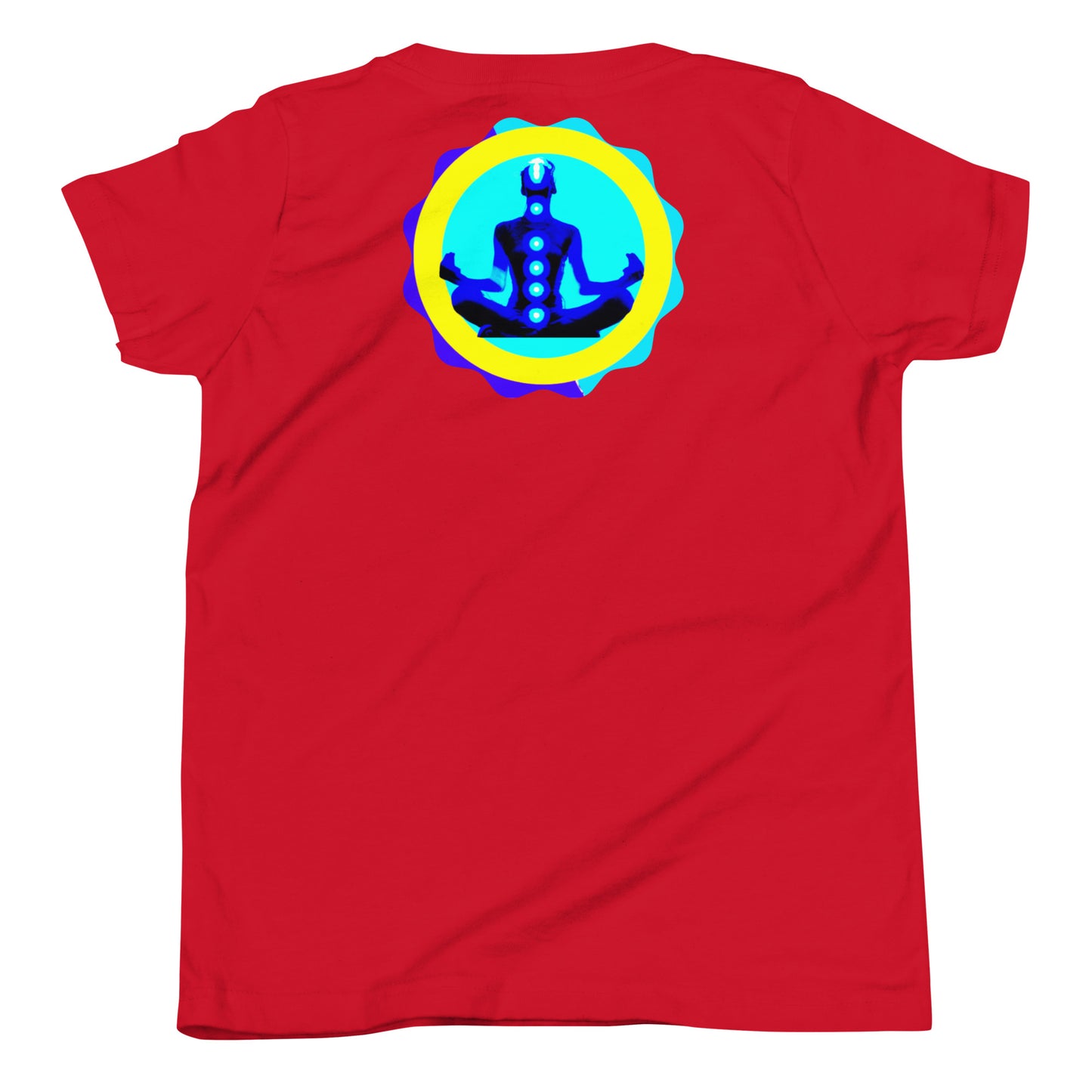 Asian Kid Jumping and Skate-Board, CALMNESS DESIGNS, Creative Designer's, Youth Short Sleeve T-Shirt