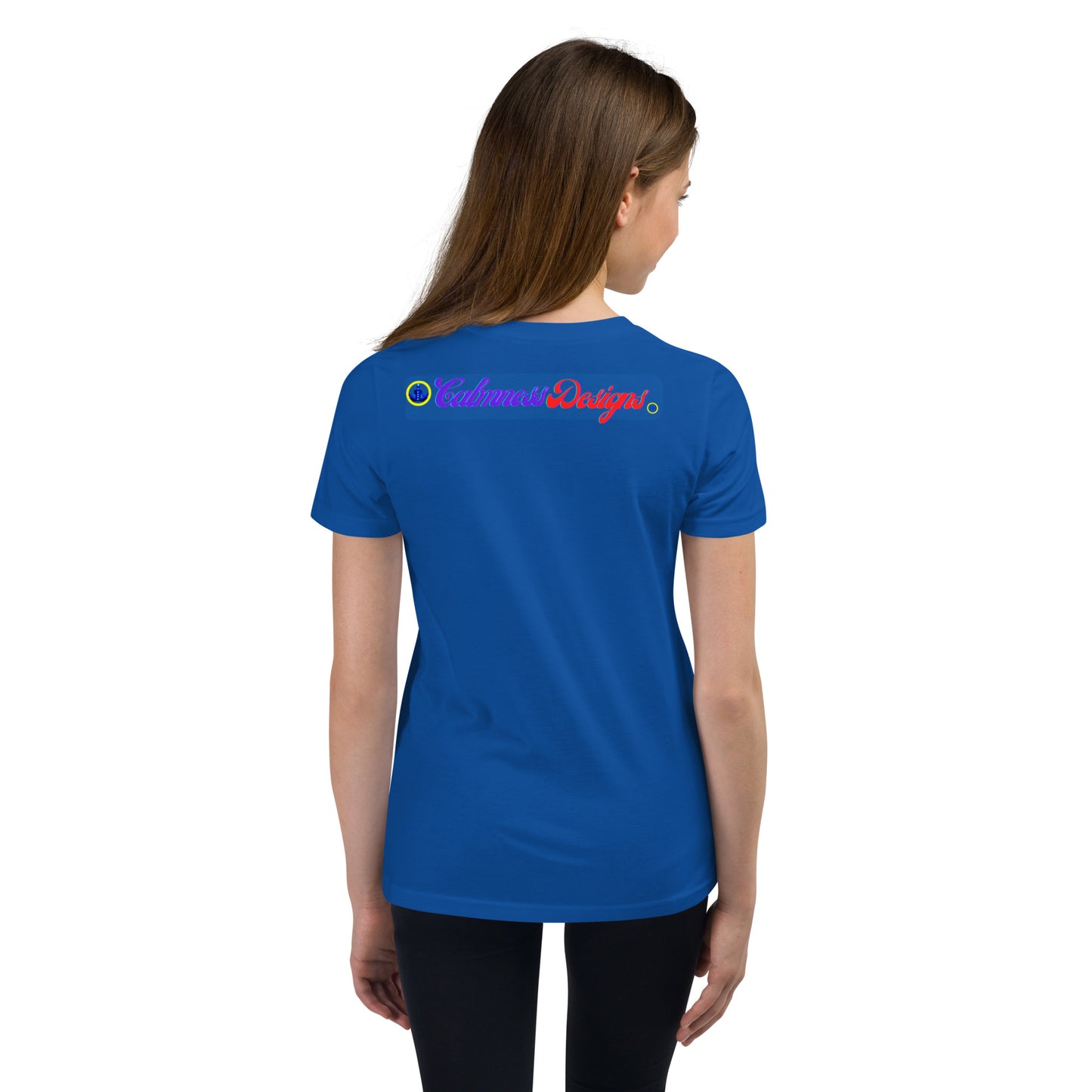 YOU ARE LOVED, Calmness Designs, Youth Short Sleeve T-Shirt