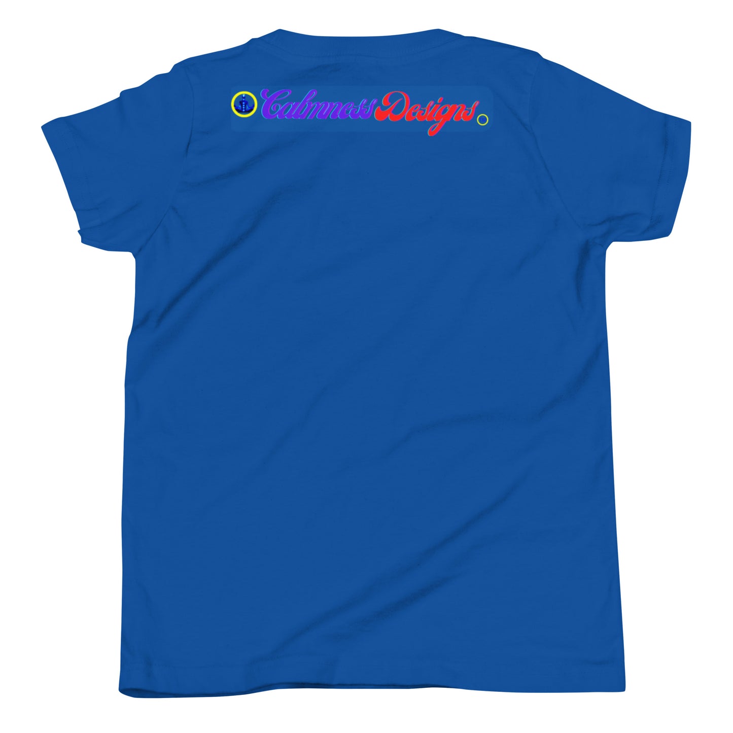 GOLD Wreath, GOLD-MEDAL, WINNER, #1 (C D), CALMNESS DESIGNS, Creative Designer's, Youth Short Sleeve T-Shirt