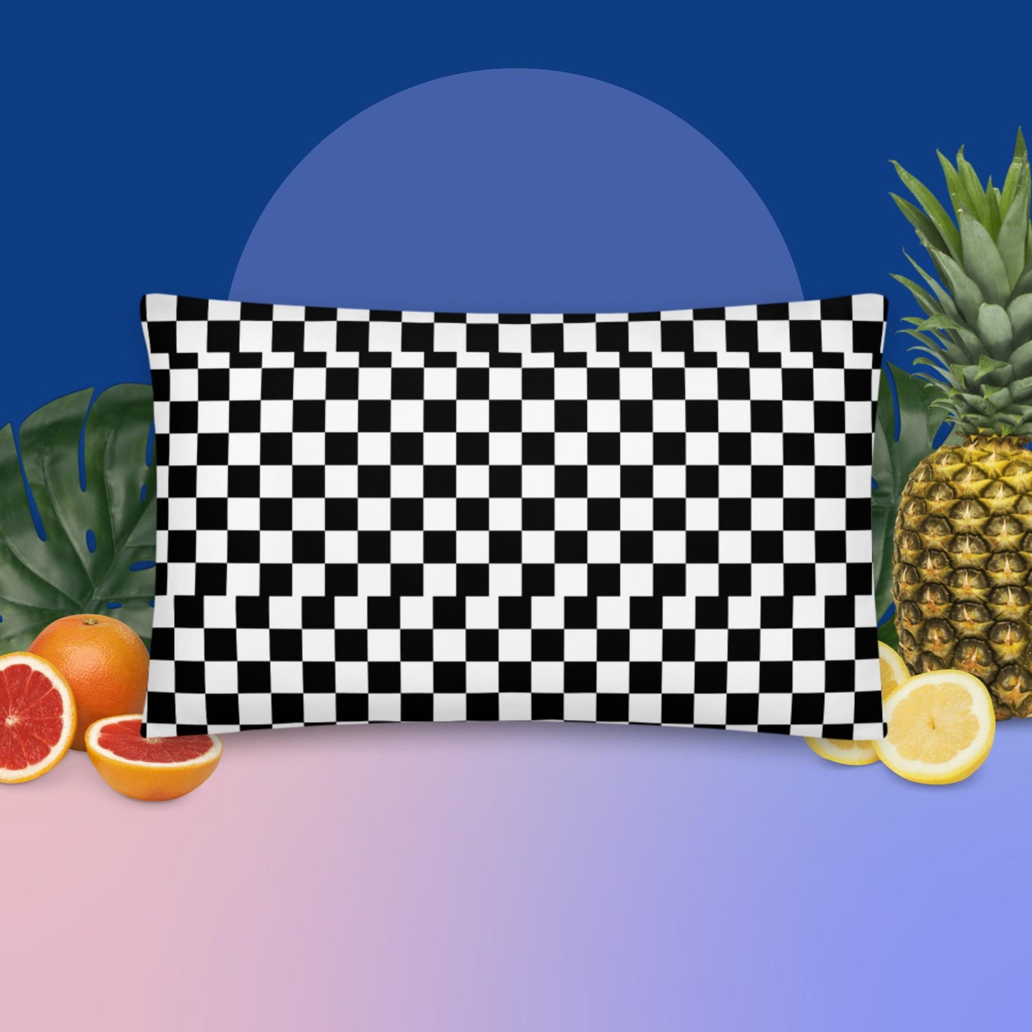 Checkered Basic Pillow