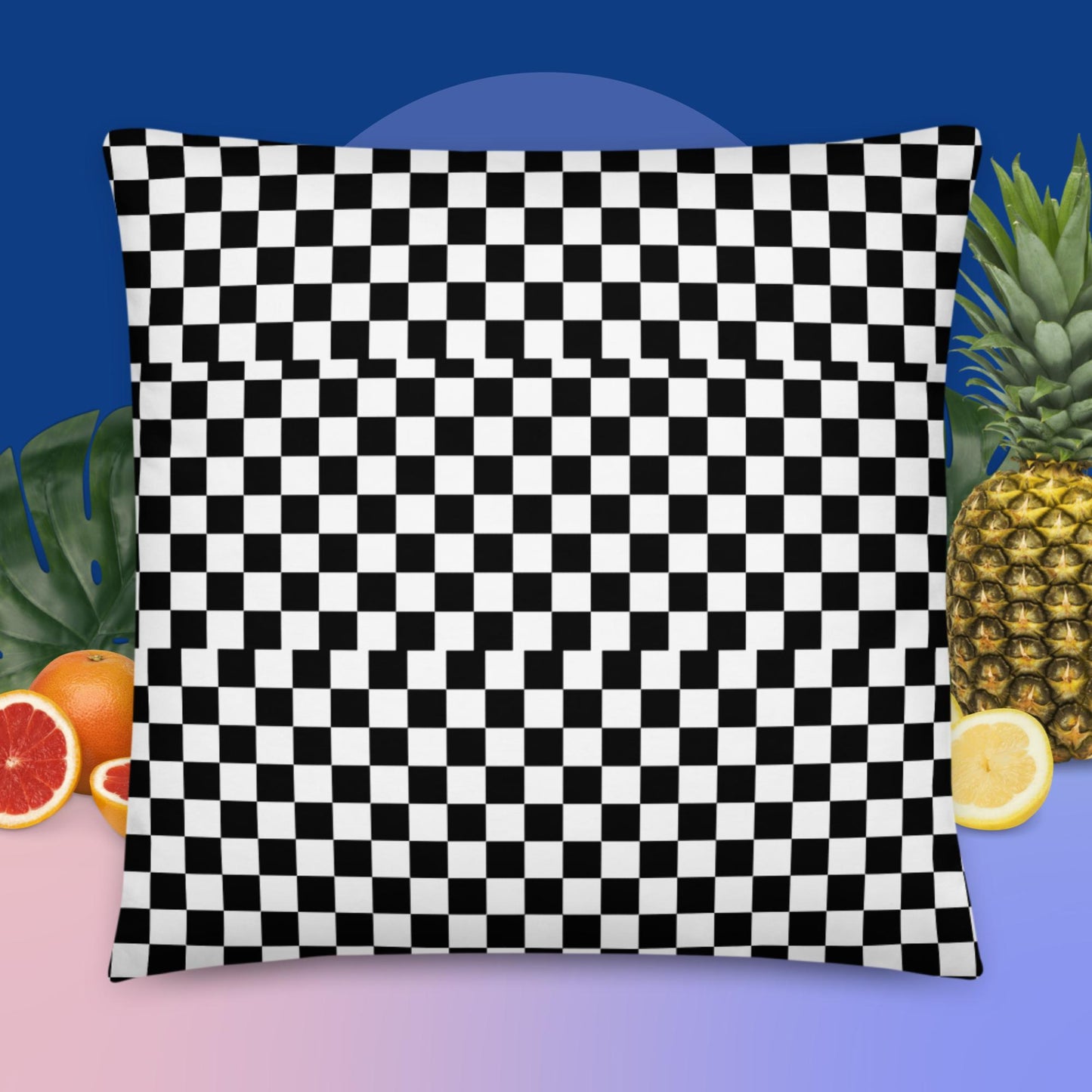 Checkered Basic Pillow