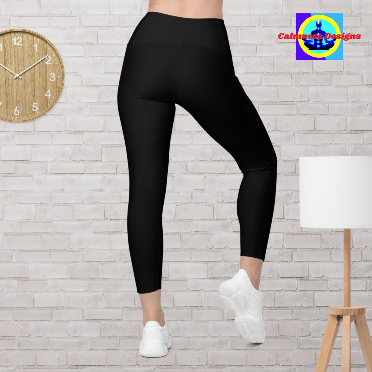 Calmness Designs, Designer's Styles, Crossover leggings with pockets