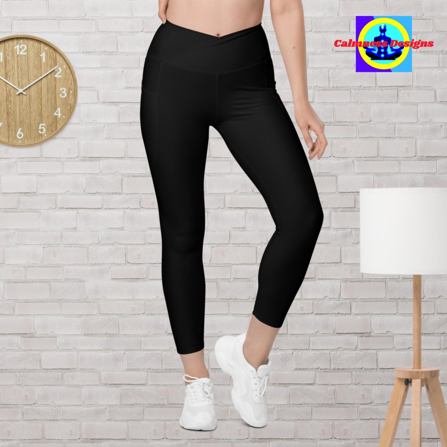 Calmness Designs, Designer's Styles, Crossover leggings with pockets