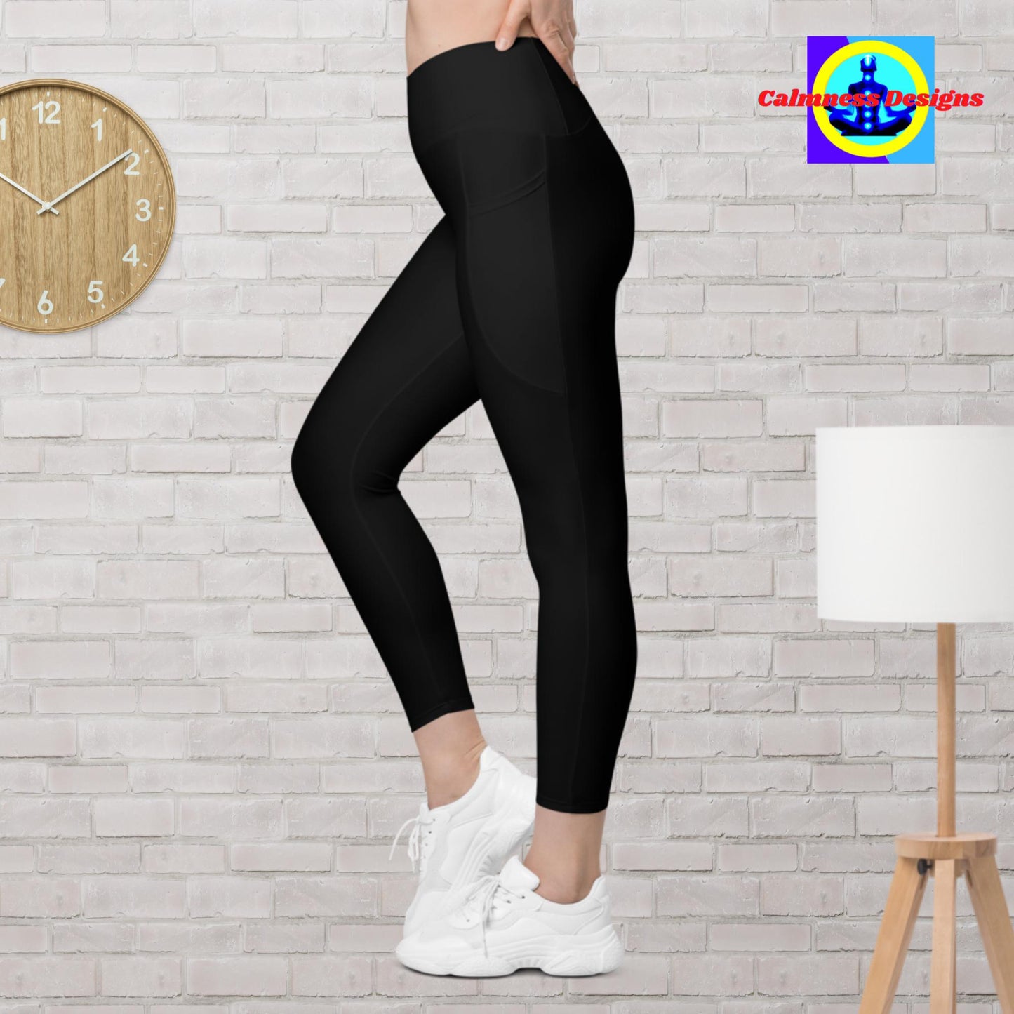 Calmness Designs, Designer's Styles, Crossover leggings with pockets