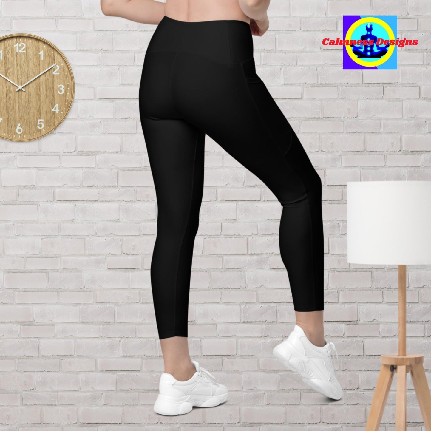 Calmness Designs, Designer's Styles, Crossover leggings with pockets