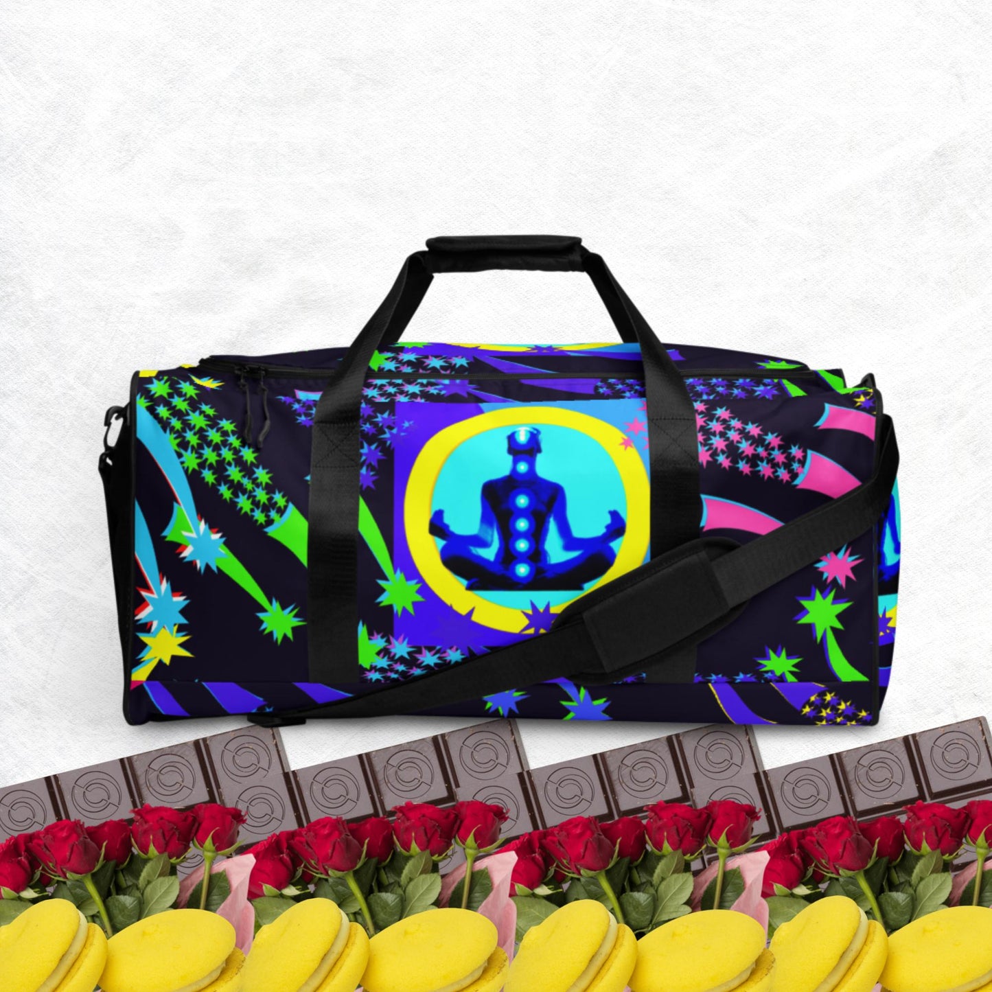 Genuine, Authentic, Calmness Designs, Duffle bag