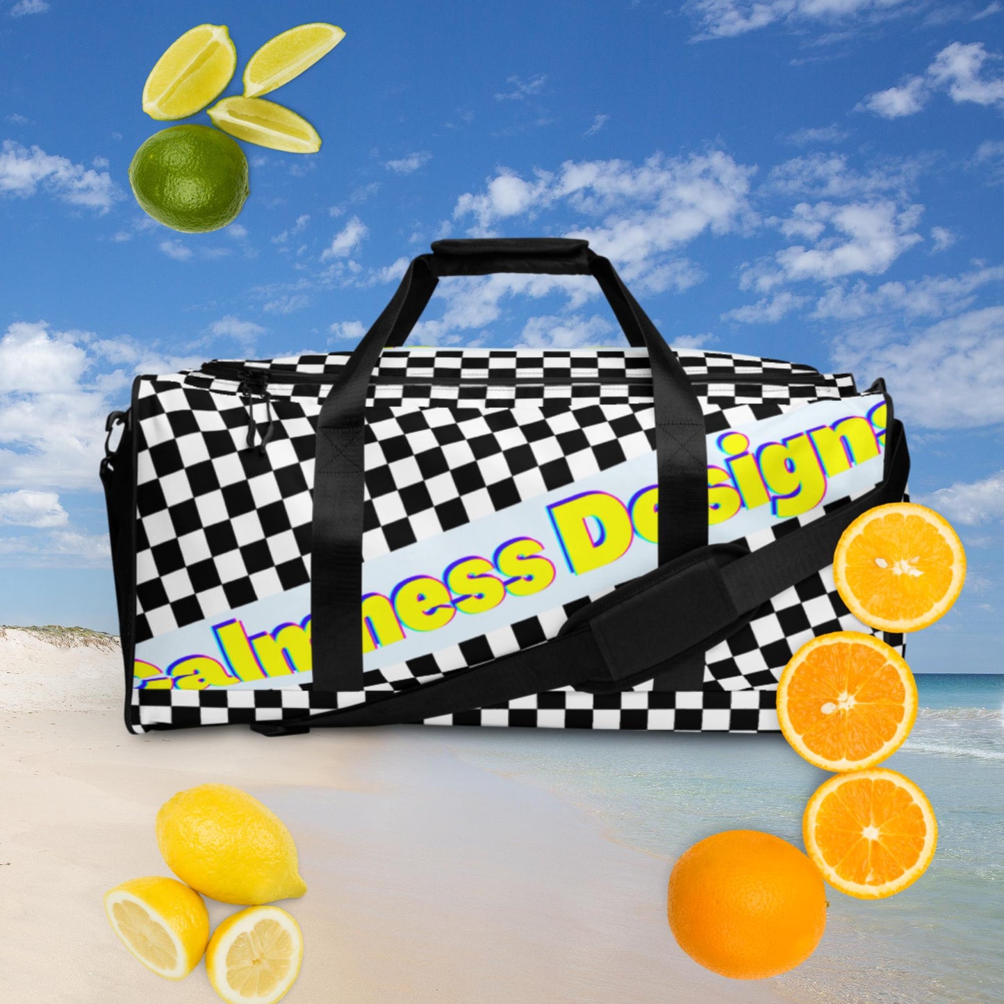 Checkered, Duffle bag