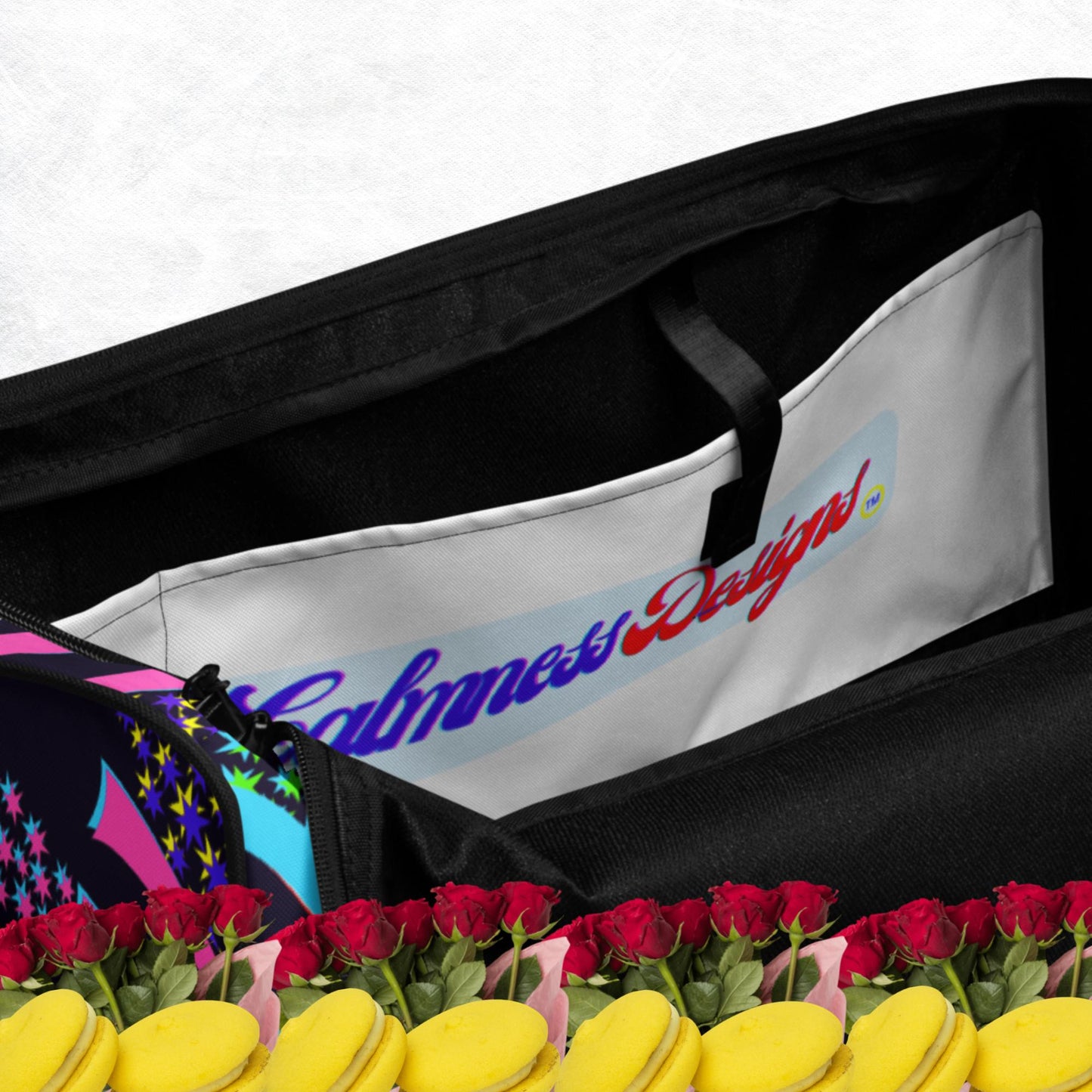Genuine, Authentic, Calmness Designs, Duffle bag