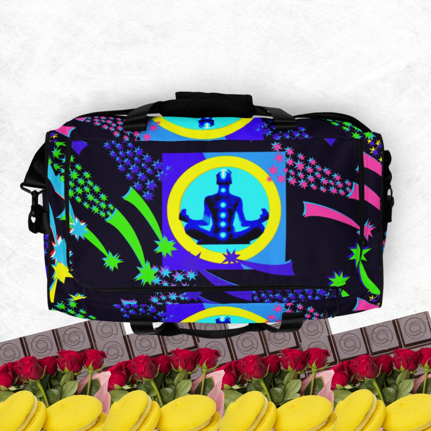 Genuine, Authentic, Calmness Designs, Duffle bag