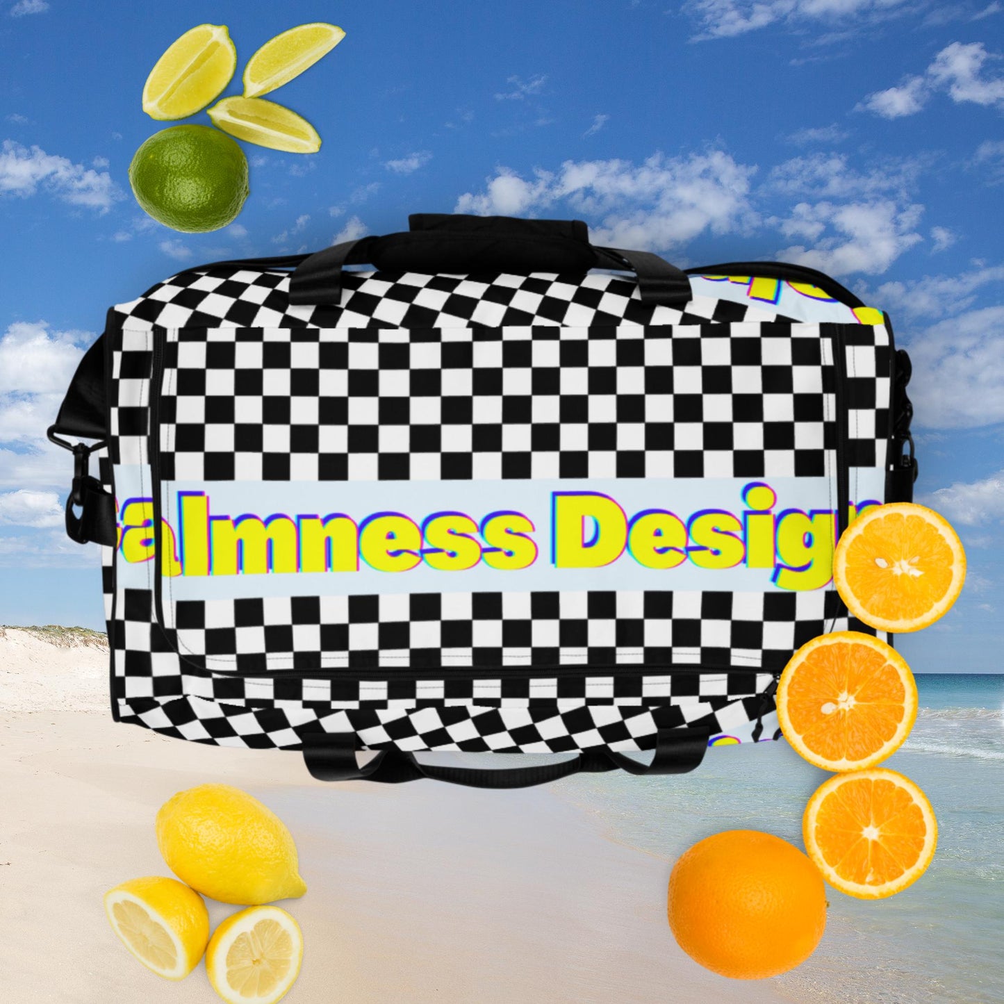 Checkered, Duffle bag