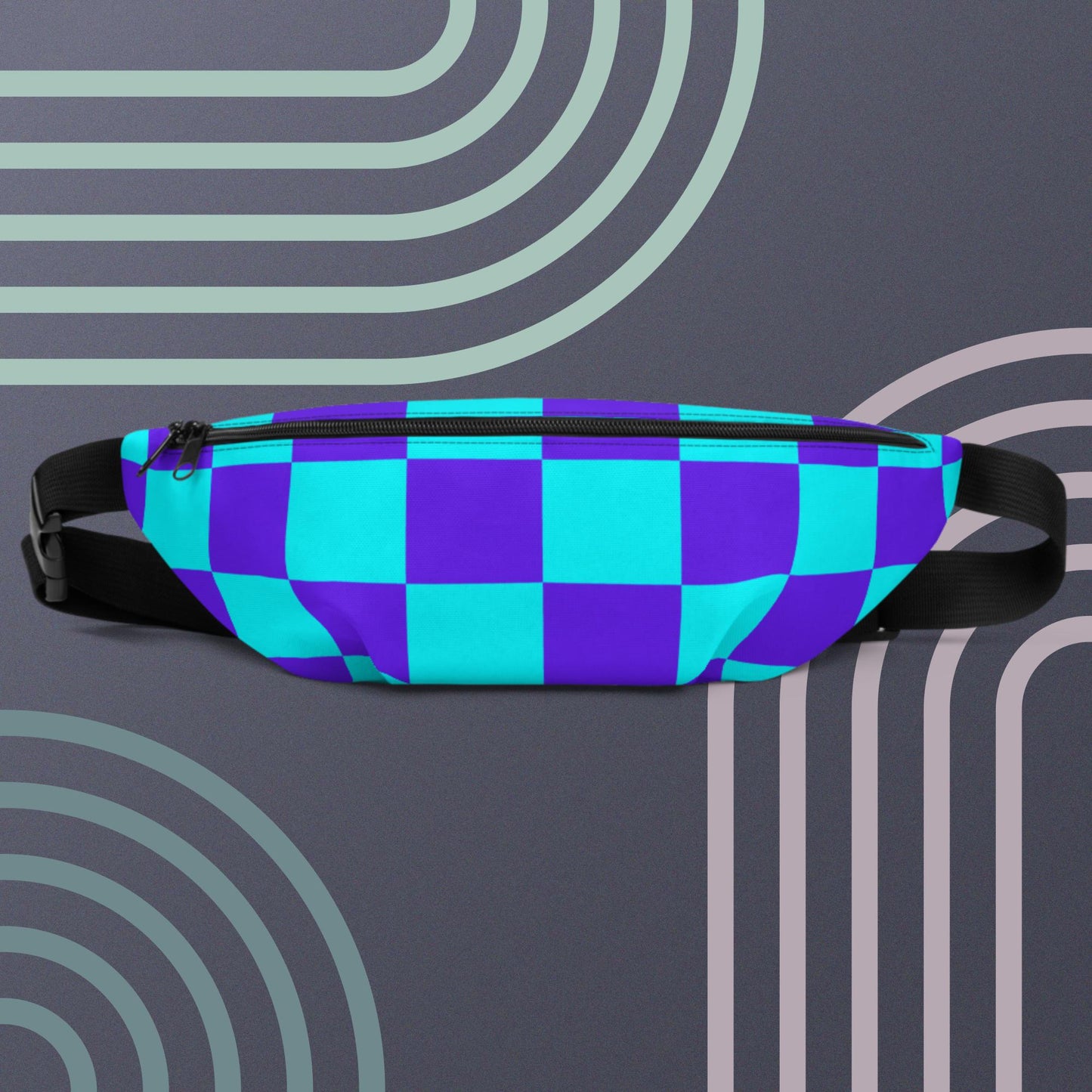 Checkered, Master Piece, Fanny Pack