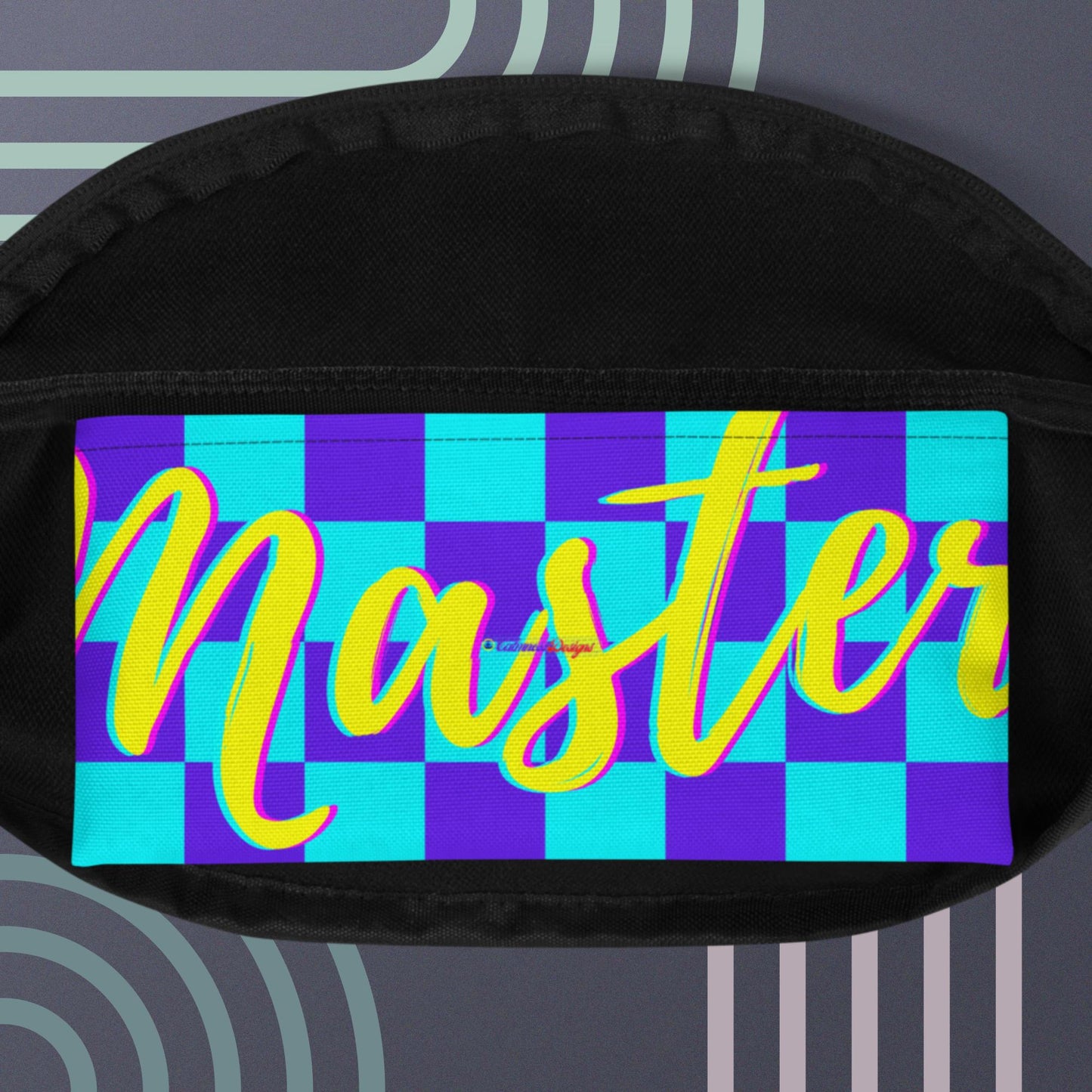 Checkered, Master Piece, Fanny Pack