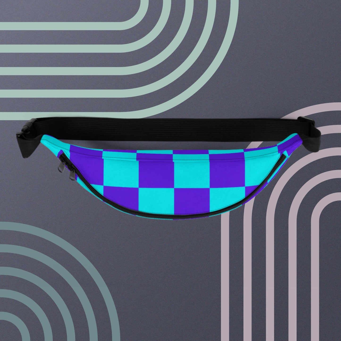 Checkered, Master Piece, Fanny Pack