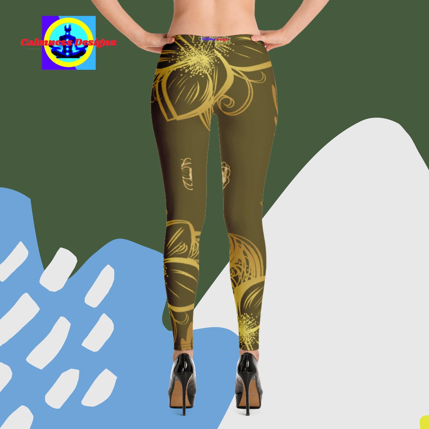 Beautiful Jasmine Roses, Leggings